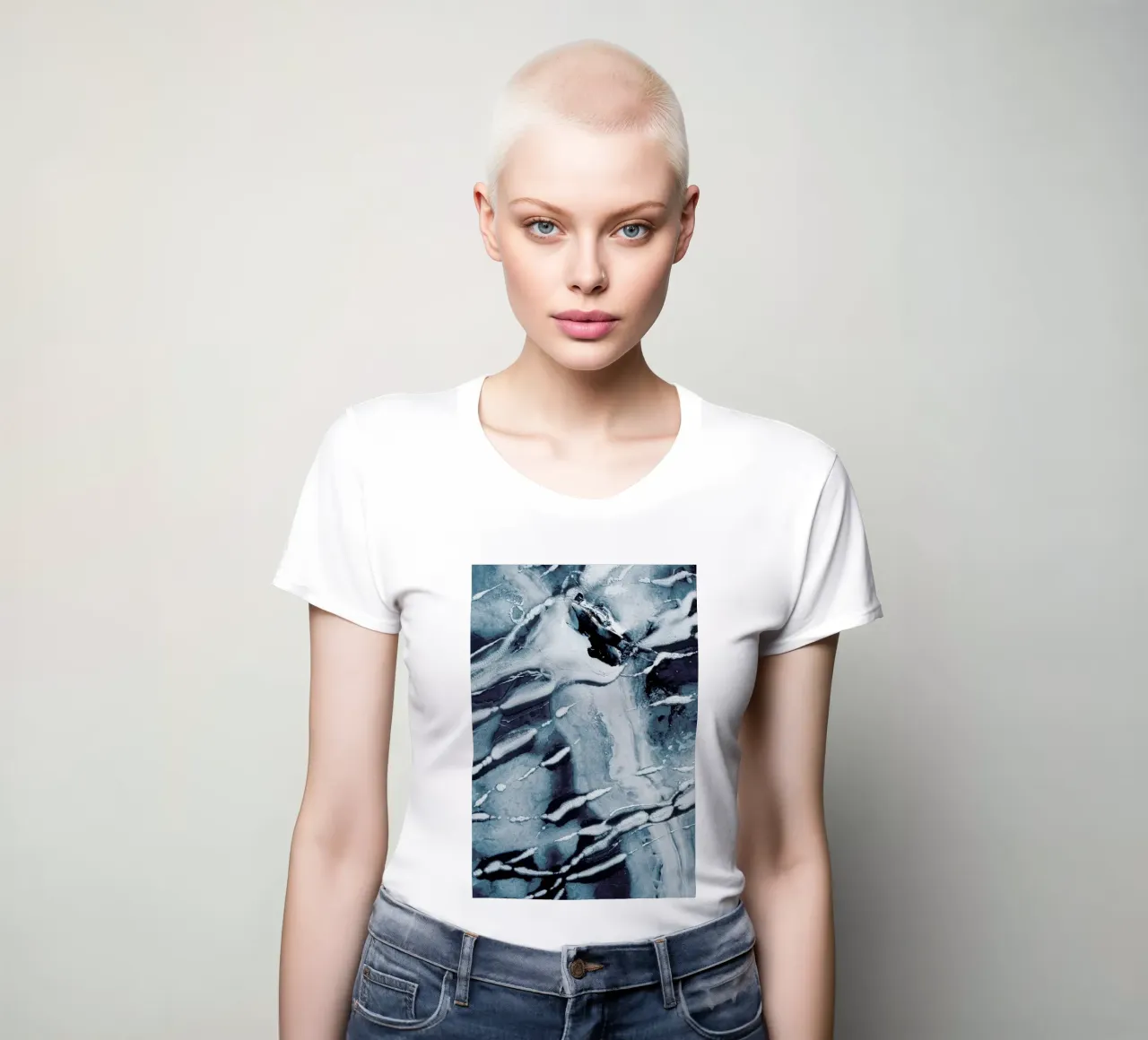Melting Ice women's fitted t-shirt by EyeEm Mobile GmbH