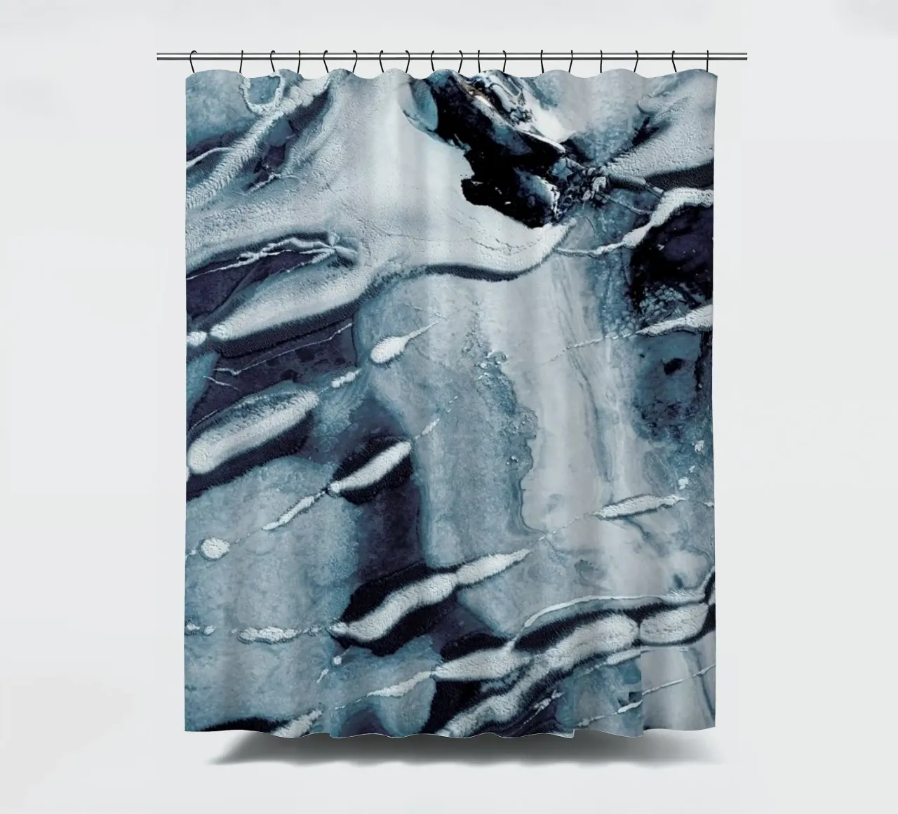 Melting Ice shower curtain by EyeEm Mobile GmbH