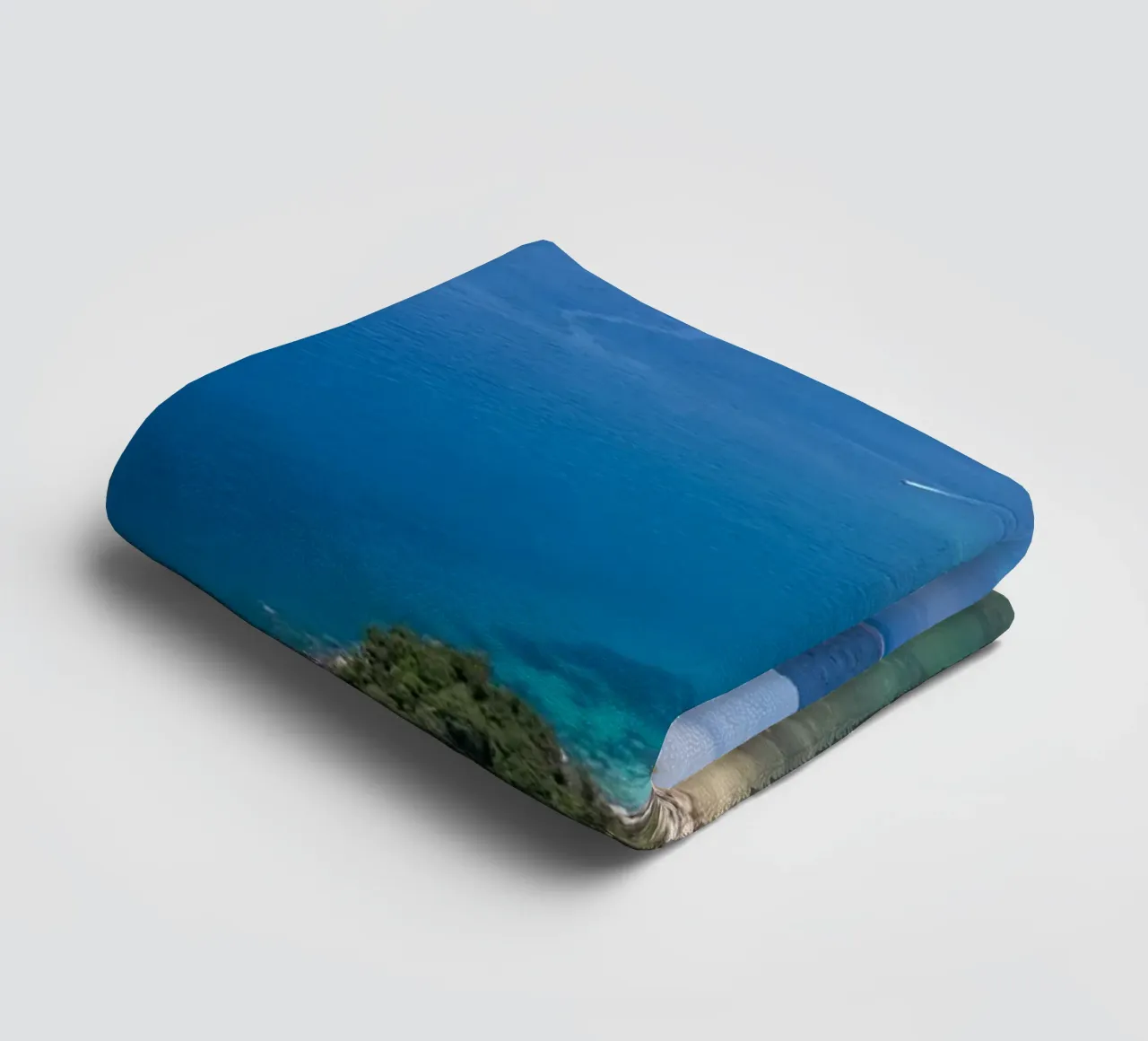 Vue aérienne de l'île de Tioman en Malaisie, Asie serviette de bain de anderm
