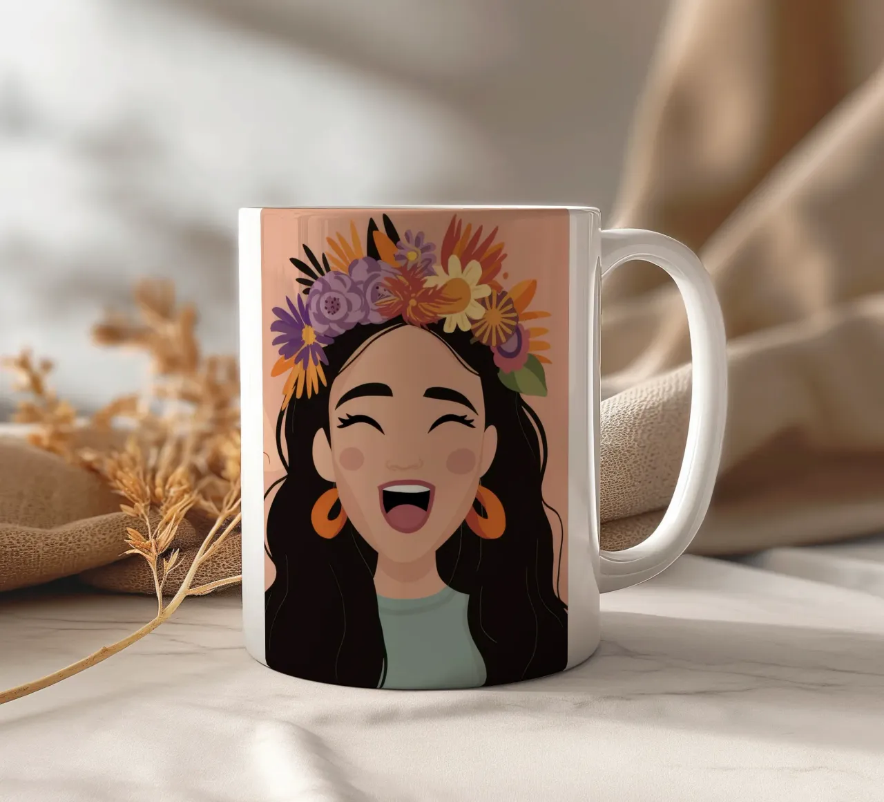 Bellezza in fiore tazza in ceramica da Twilight Muse