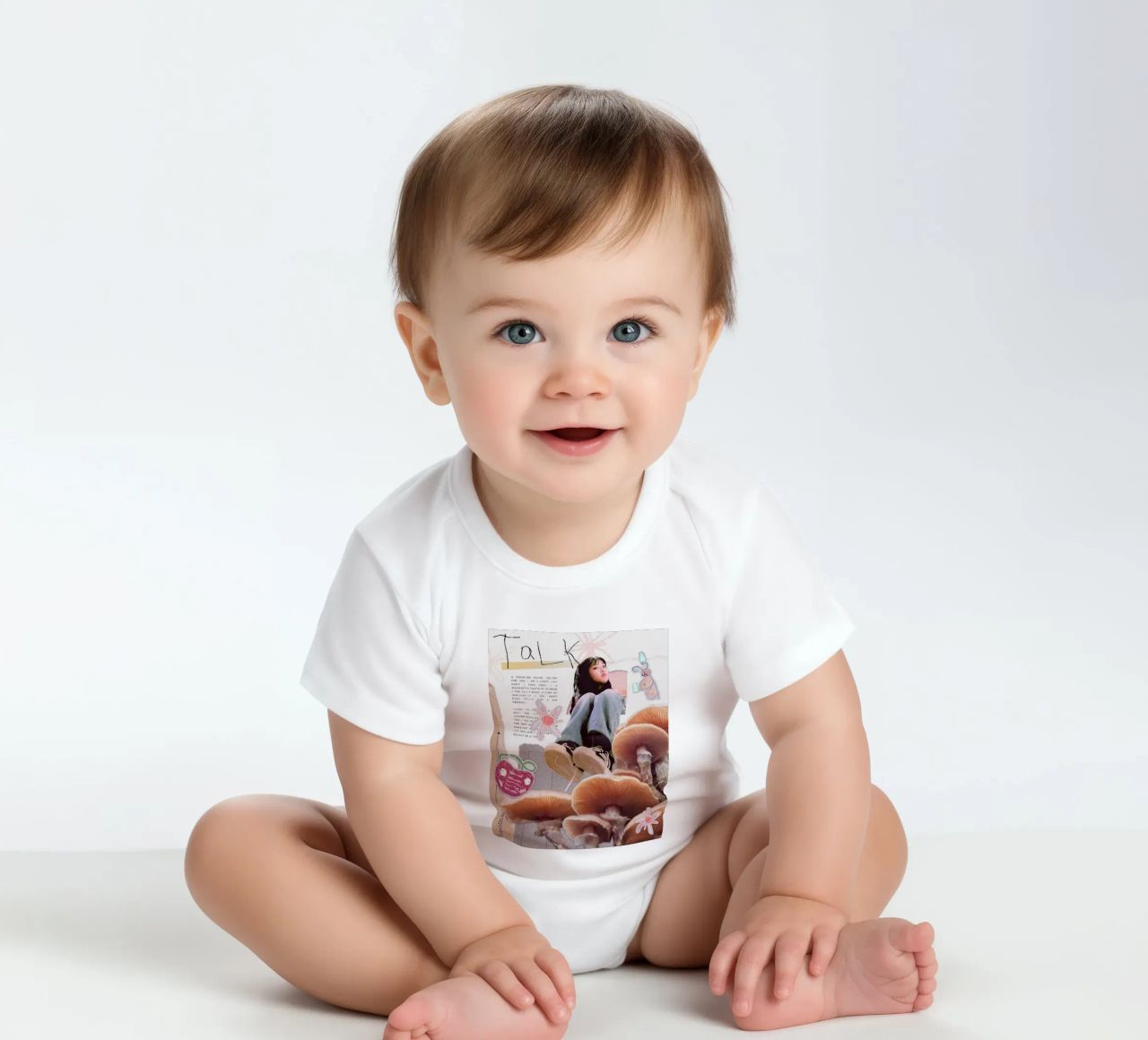 Parlare di Beabadoobee body neonato maniche corte da ethan Shop