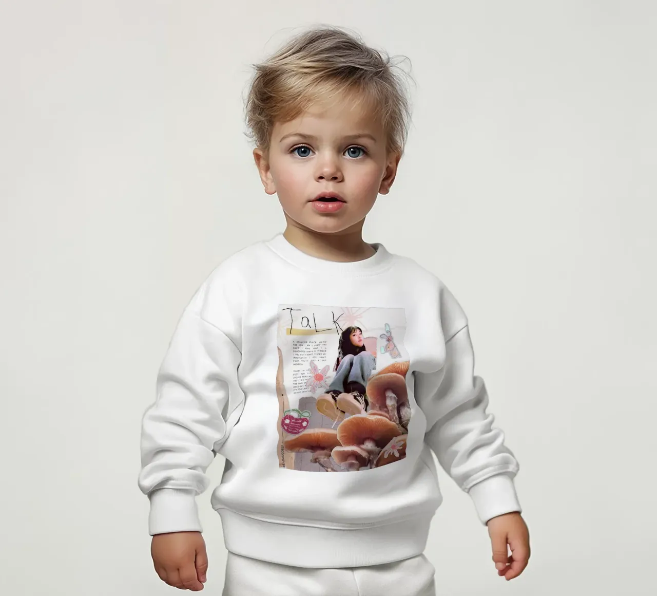 Parlare di Beabadoobee felpa neonato da ethan Shop