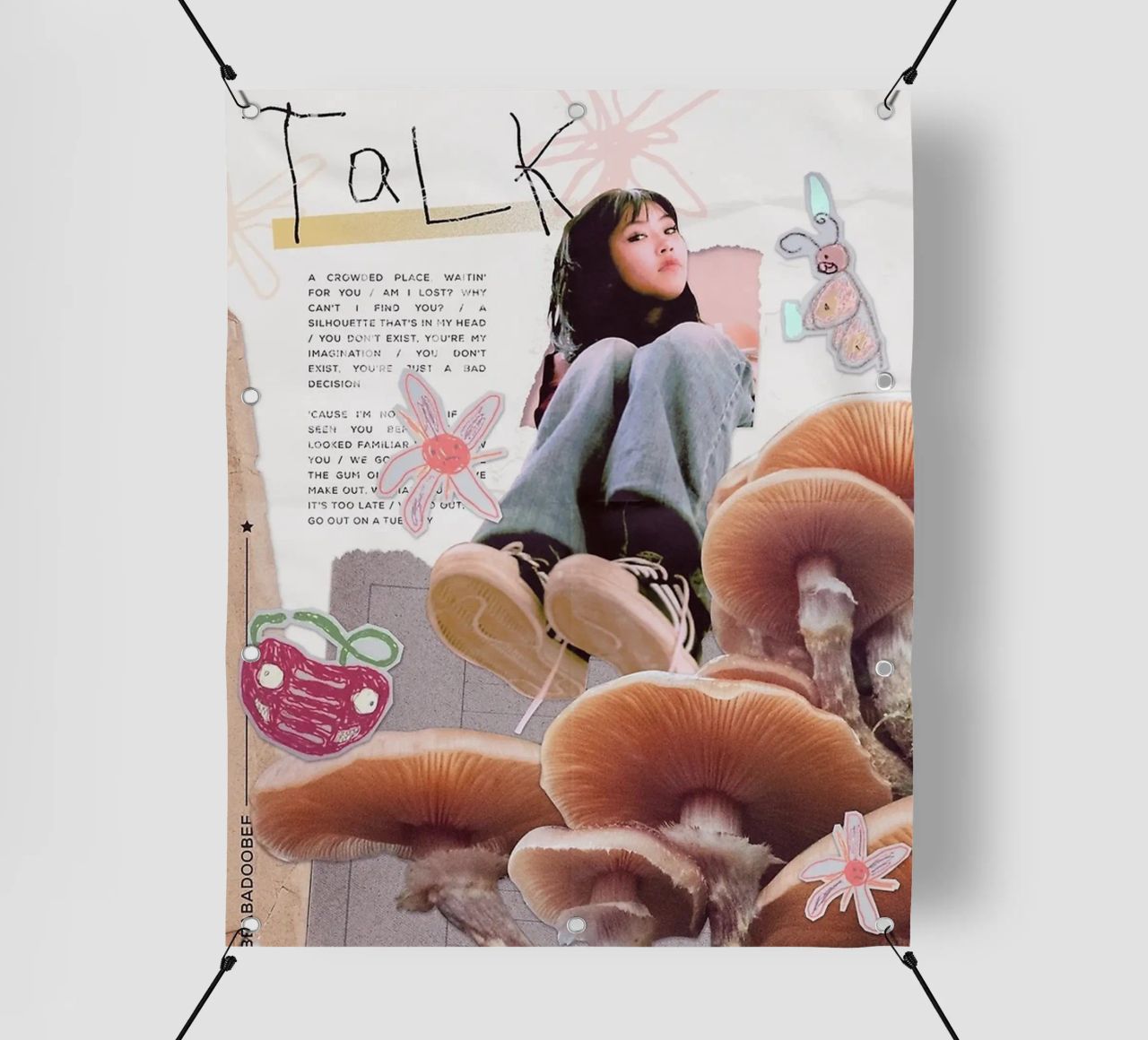 Parlare di Beabadoobee telo in pvc da ethan Shop