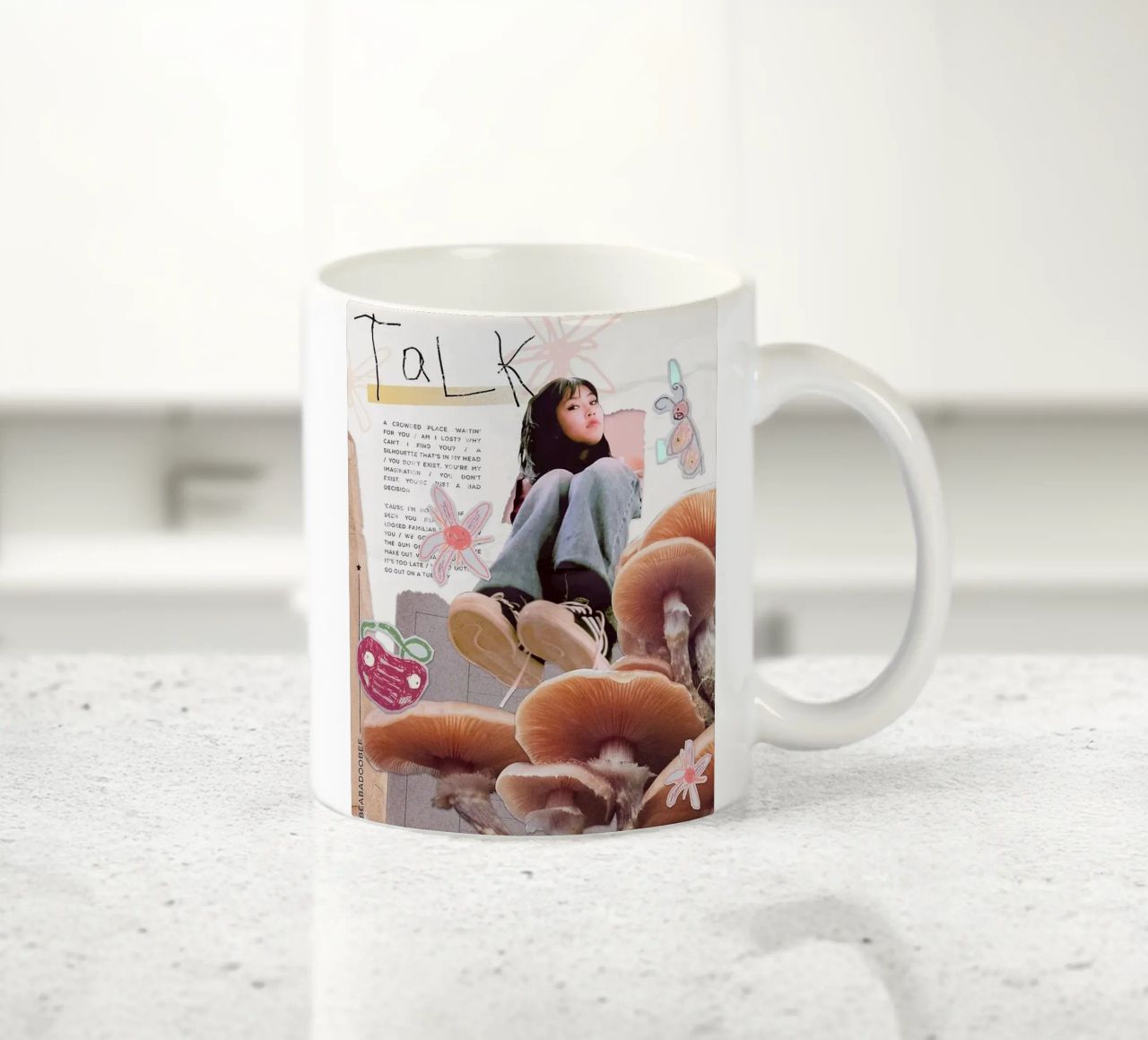 Parlare di Beabadoobee tazza in ceramica da ethan Shop