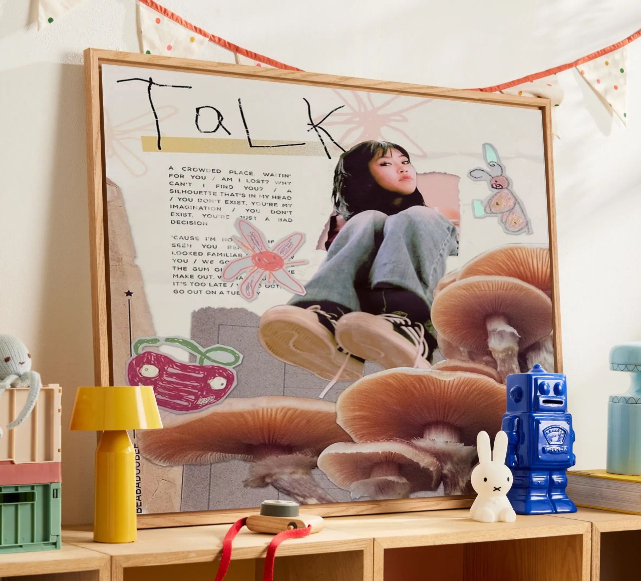 Parlare di Beabadoobee plexiglass da ethan Shop