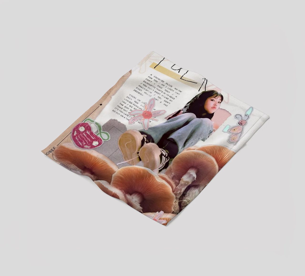 Parlare di Beabadoobee coperta in pile da ethan Shop