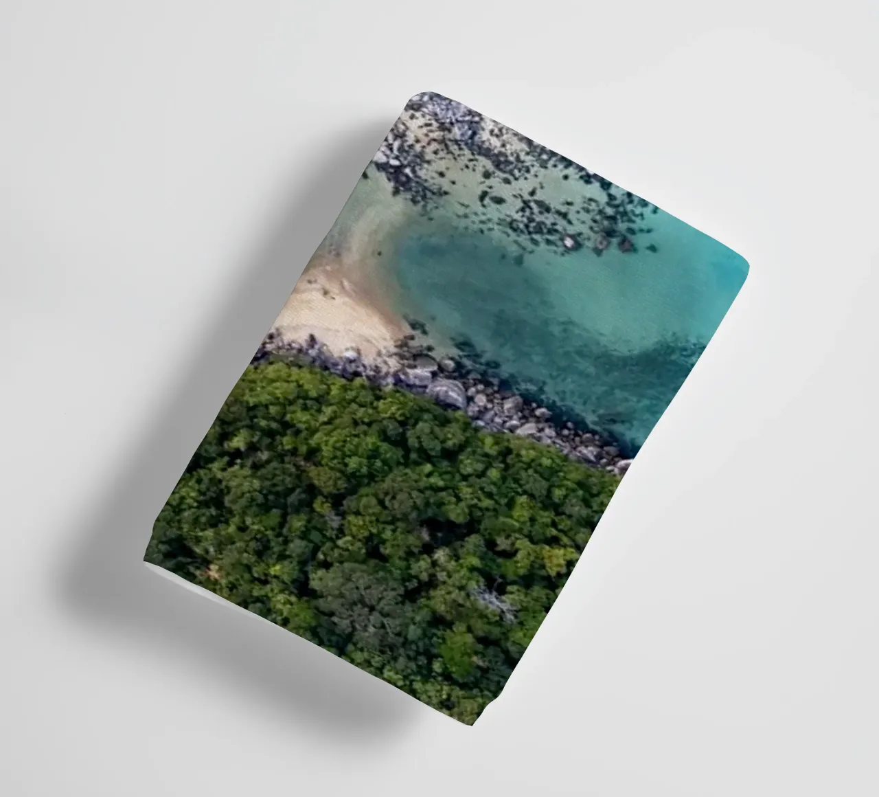 Vue aérienne de l'île Près de l'île Tioman en Malaisie, Asie serviette de bain de anderm