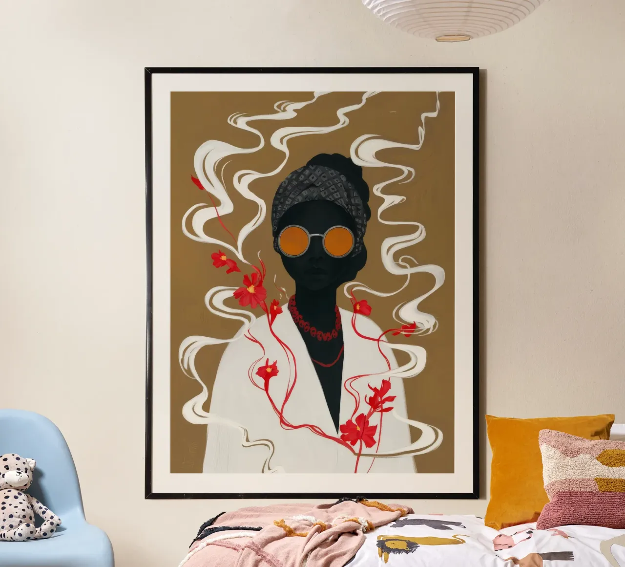 Farfalla Grace poster con telaio in plastica da Twilight Muse