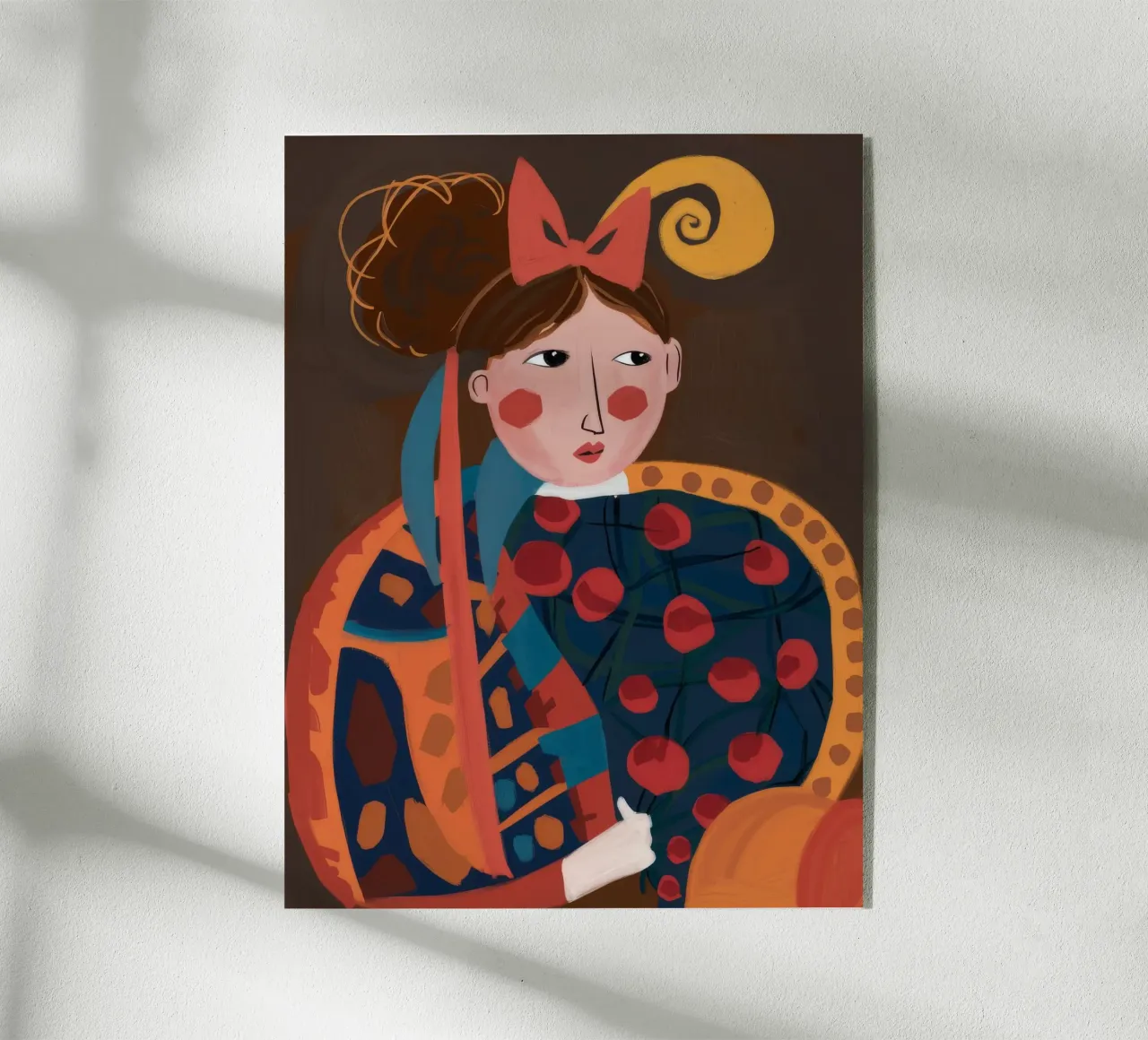 Reflet d'or plexiglas de Twilight Muse