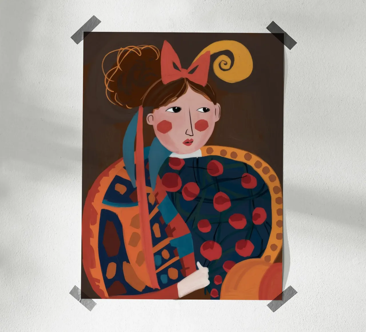 Golden Reflection poster by Twilight Muse