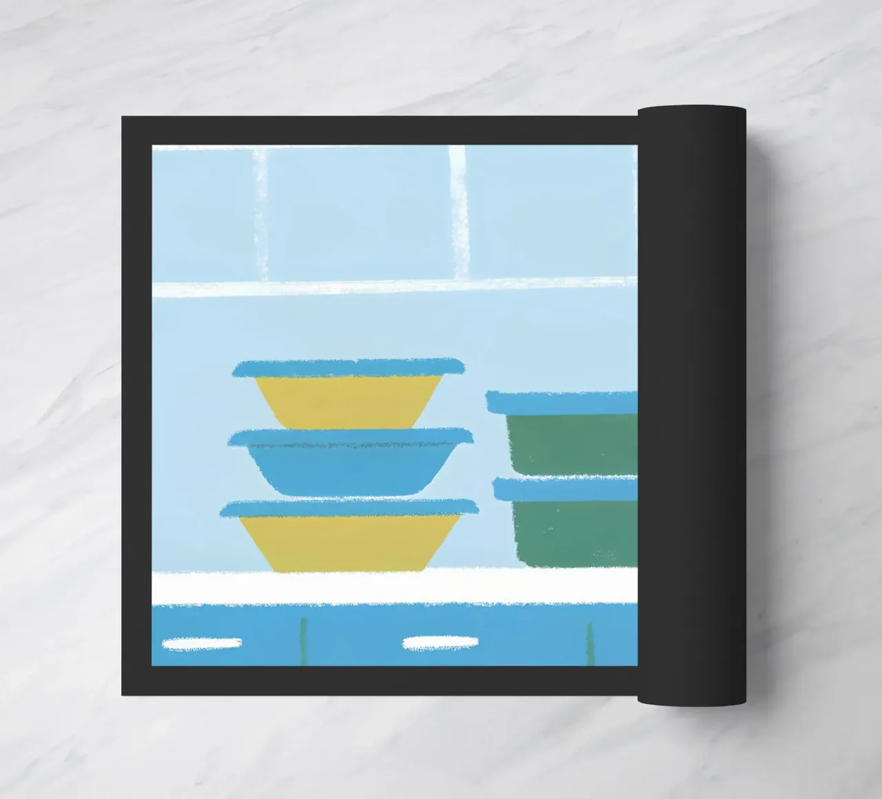 Kitchen doormat by PERSONAL TOUCH