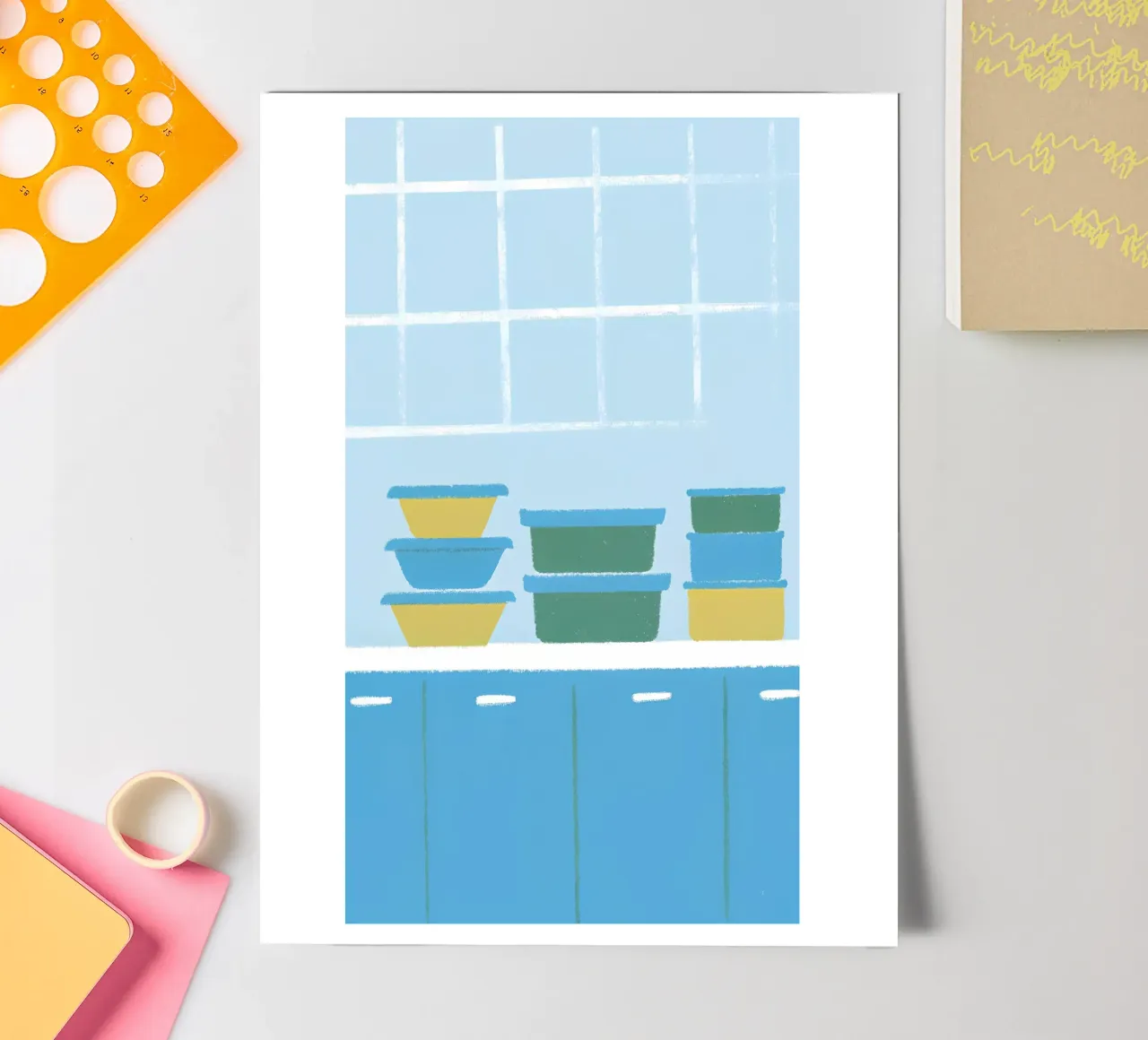 Kitchen sticker sheet by PERSONAL TOUCH