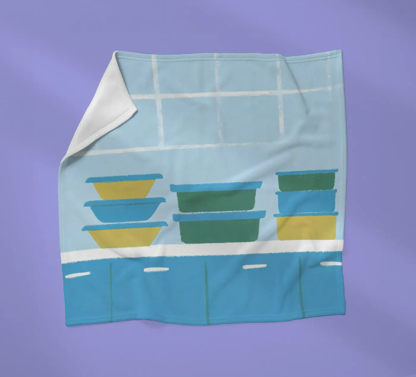 Kitchen plaid polaire de PERSONAL TOUCH