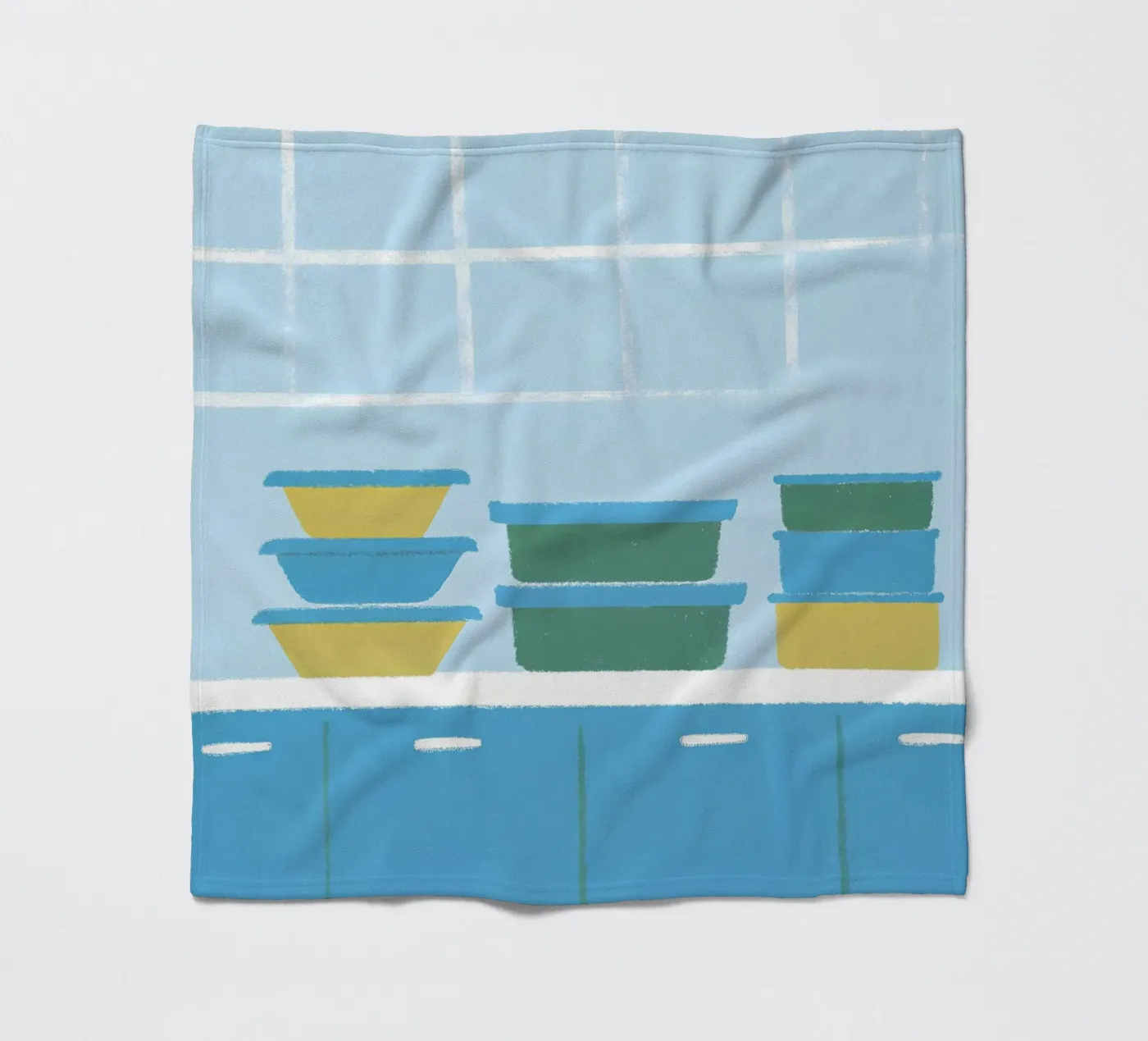 Kitchen plaid polaire de PERSONAL TOUCH