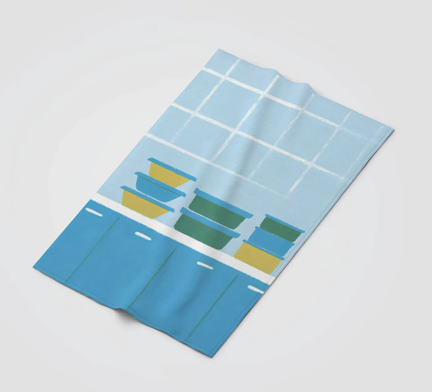 Kitchen plaid polaire de PERSONAL TOUCH