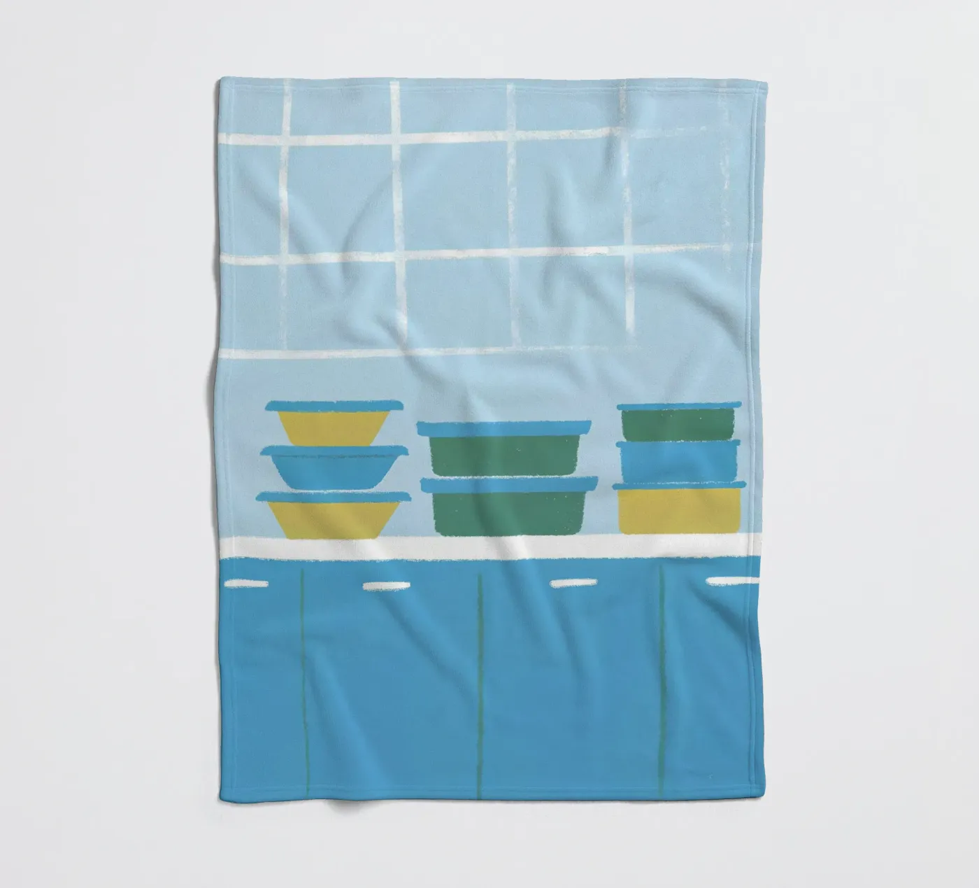 Kitchen plaid polaire de PERSONAL TOUCH