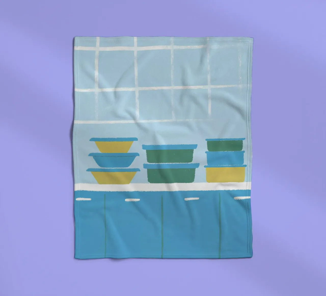 Kitchen Fleecedecke von PERSONAL TOUCH