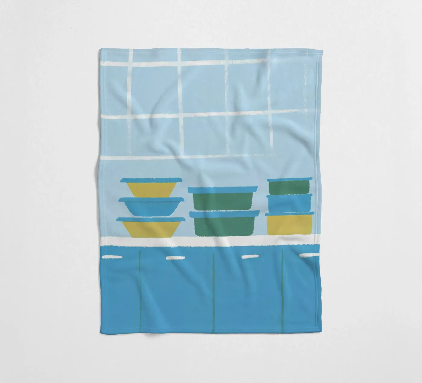 Kitchen plaid polaire de PERSONAL TOUCH