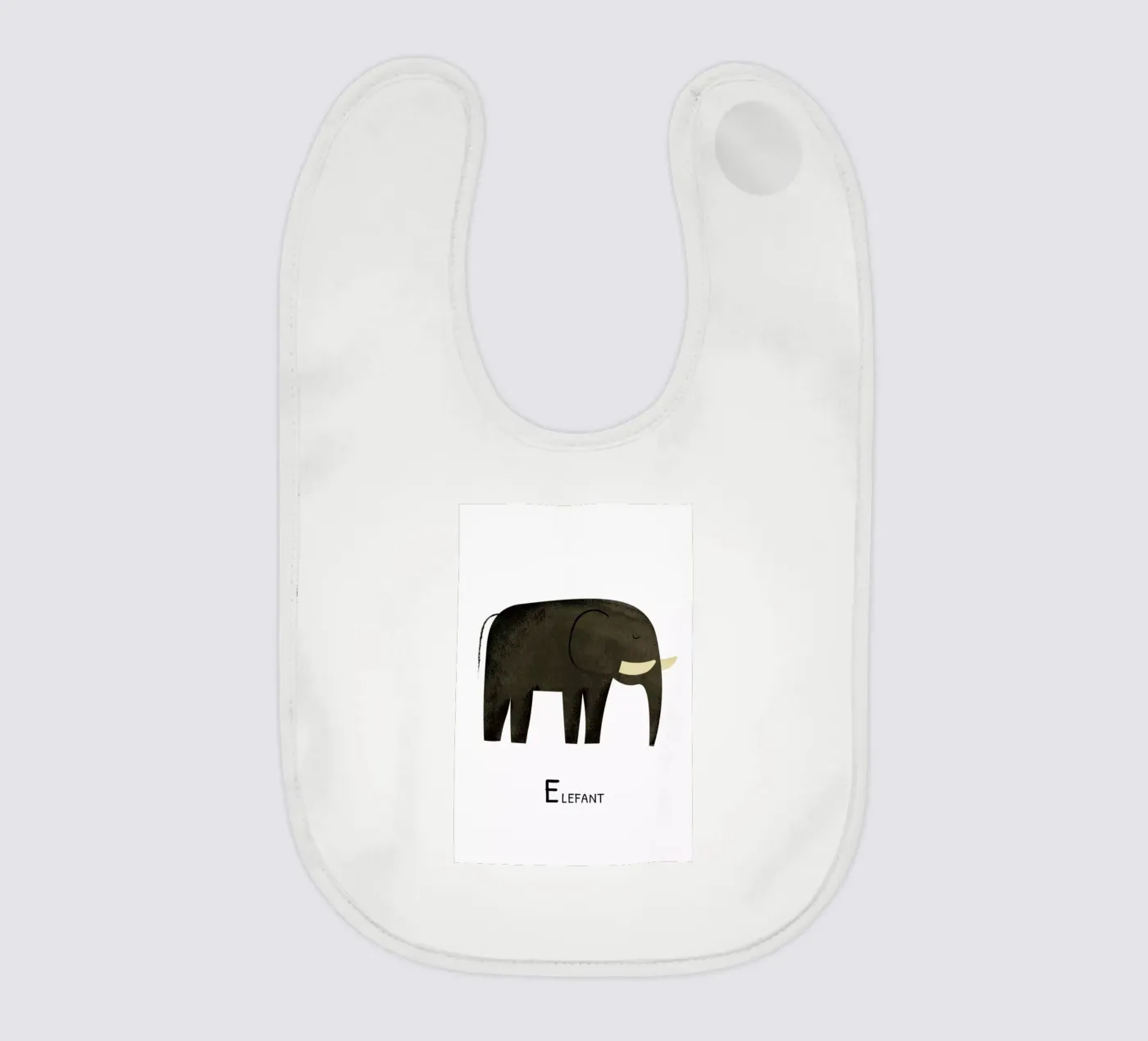 Elefant Babylätzchen von Little Flourishes