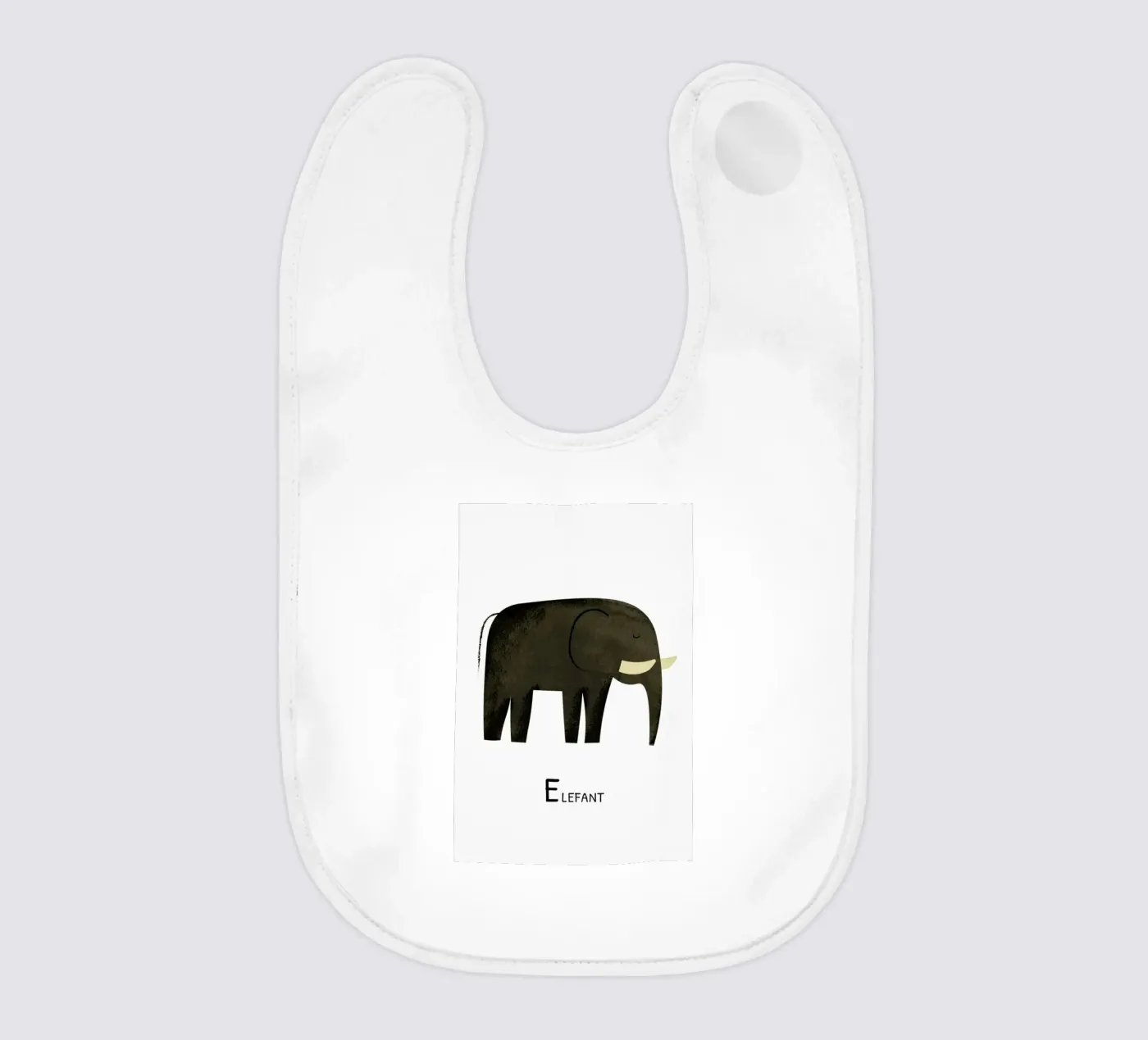 Elefant Babylätzchen von Little Flourishes