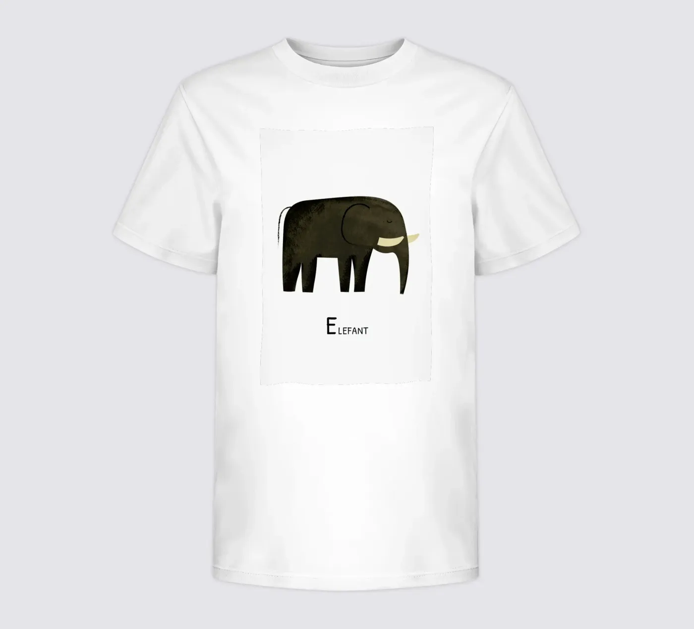 Elefant t-shirt bambini da Little Flourishes