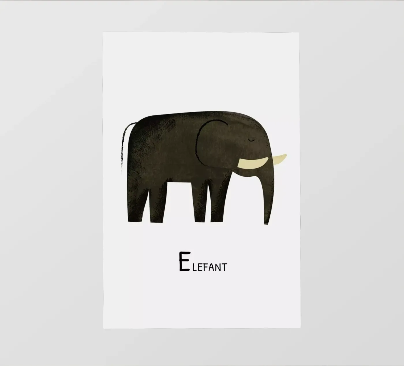Elefant pellicola backlit da Little Flourishes