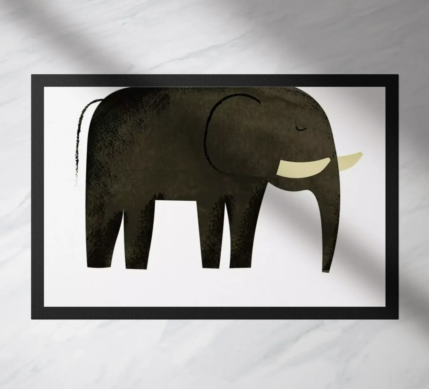 Elefant doormat by Little Flourishes
