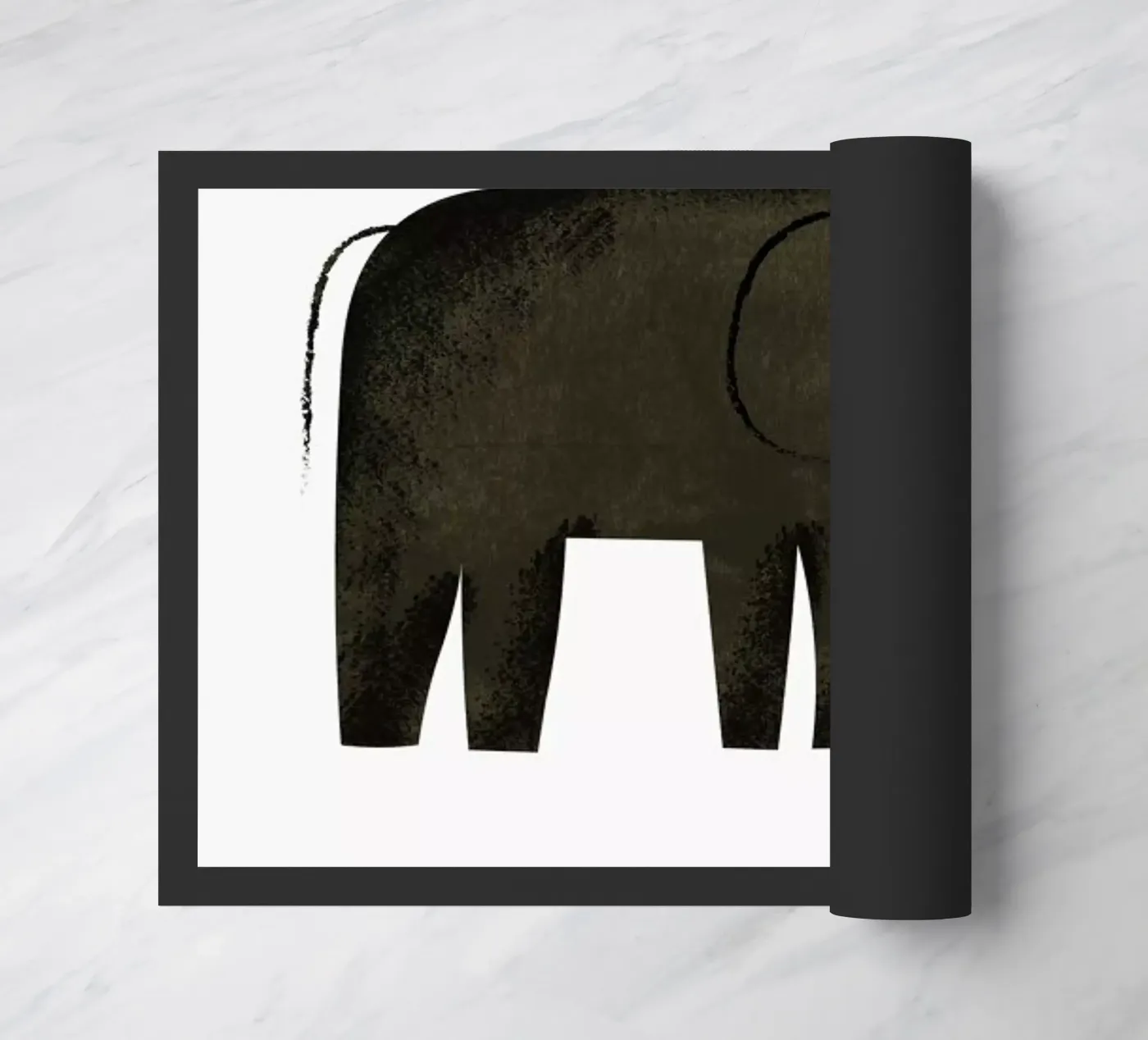 Elefant doormat by Little Flourishes