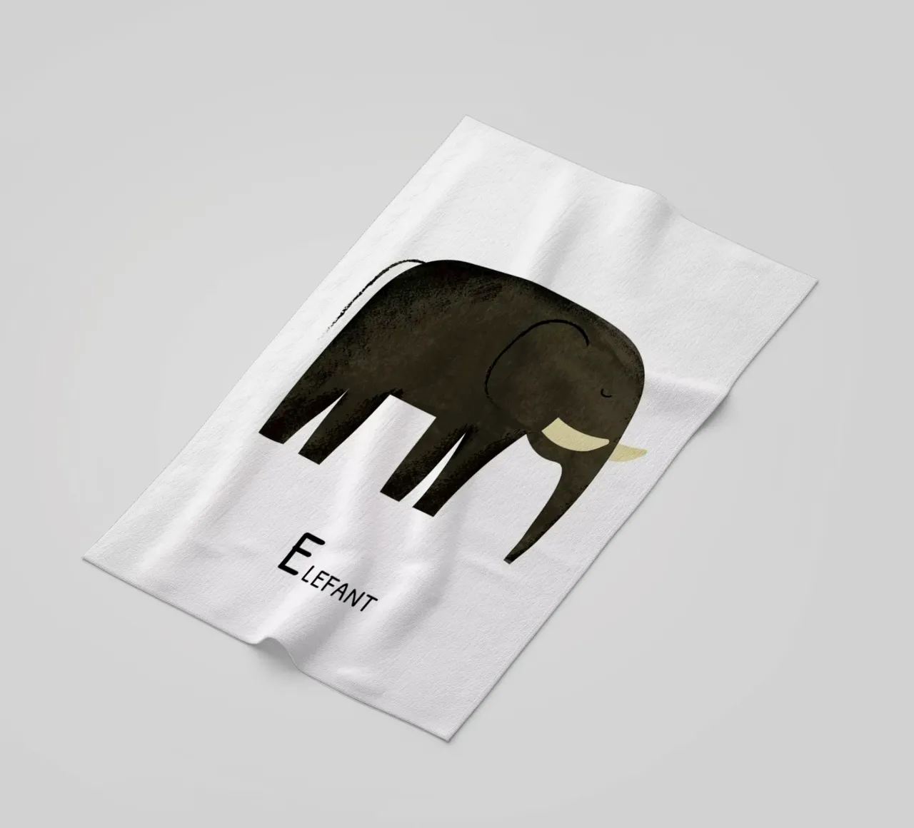 Elefant telo mare da Little Flourishes