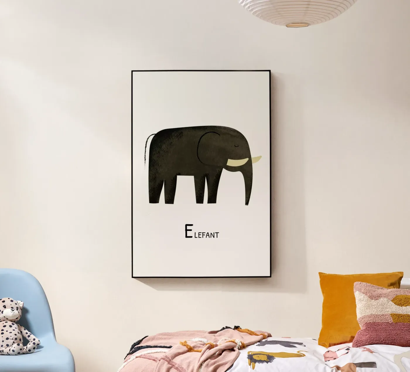 Elefant plexiglass da Little Flourishes