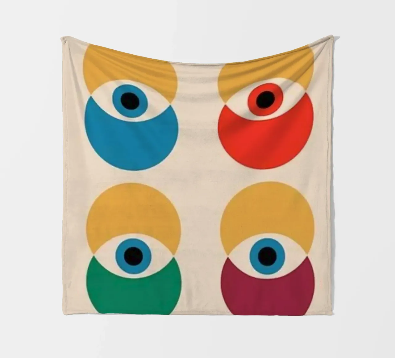 I quattro occhi coperta in pile da Piere art Shops
