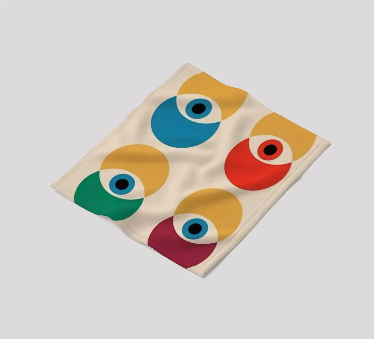 I quattro occhi coperta in pile da Piere art Shops