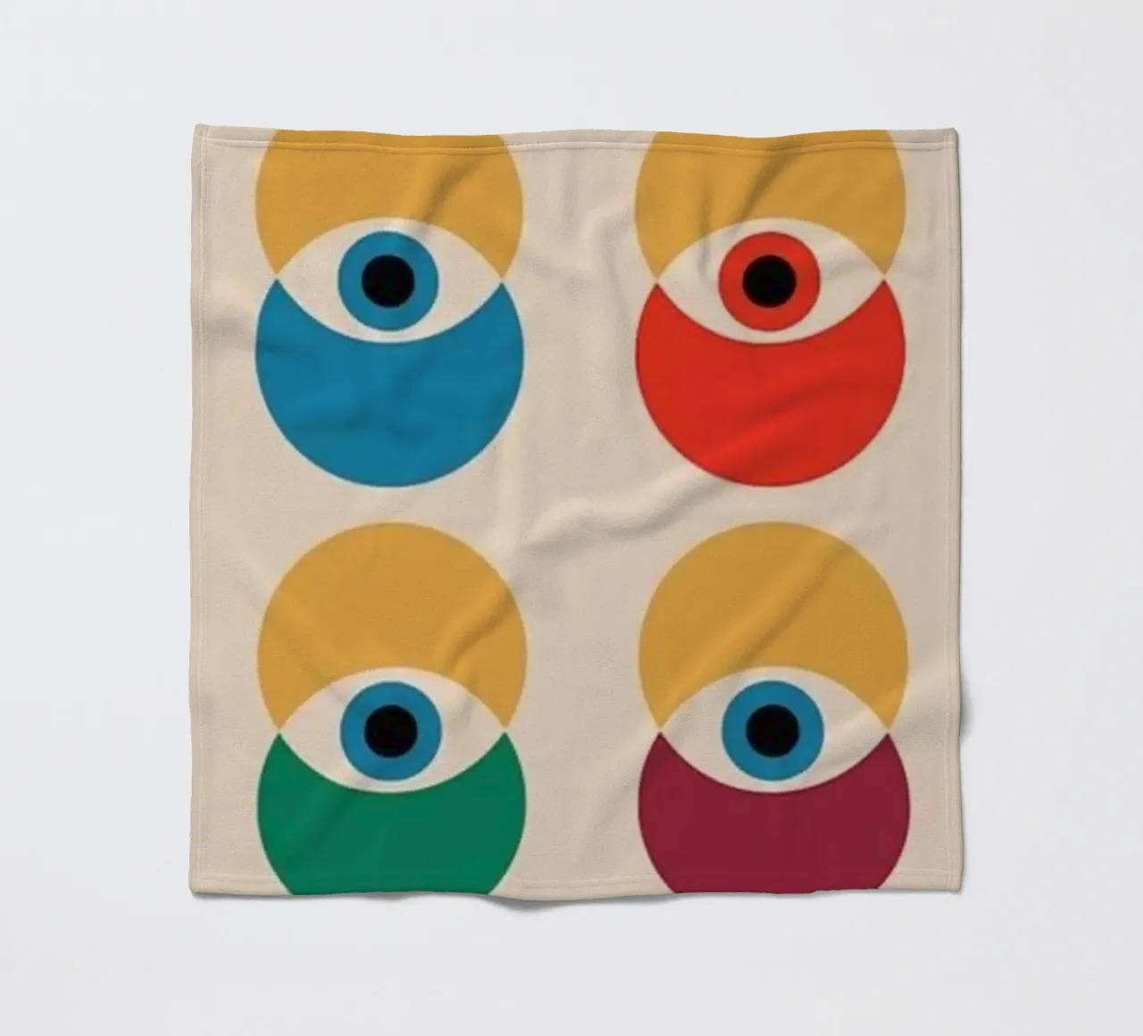 I quattro occhi coperta in pile da Piere art Shops