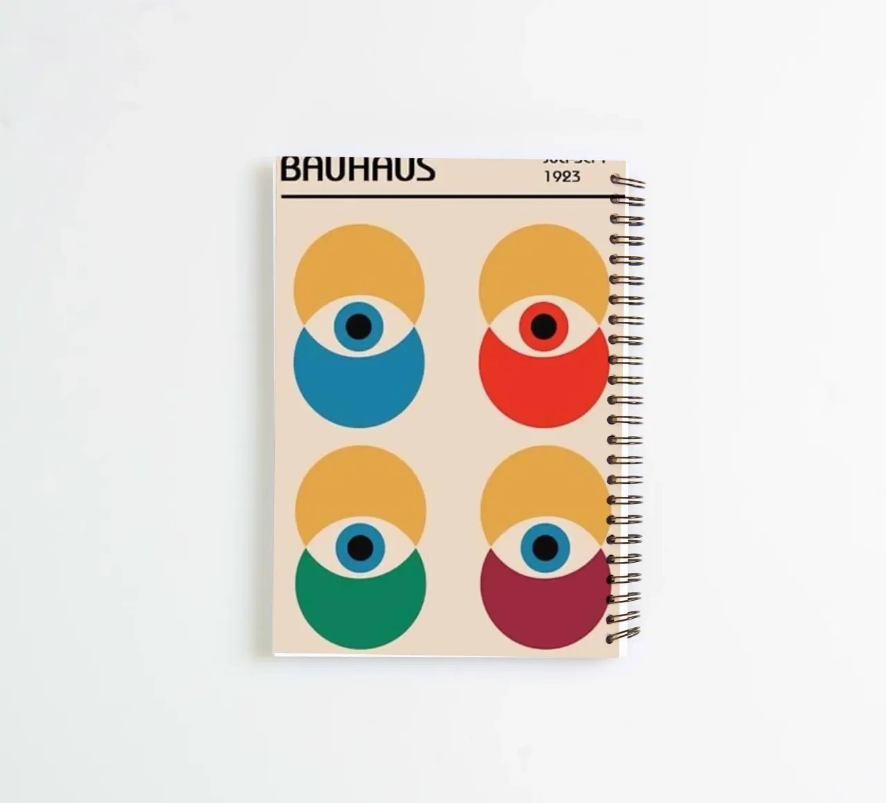 Les quatre yeux carnet à spirale de Piere art Shops