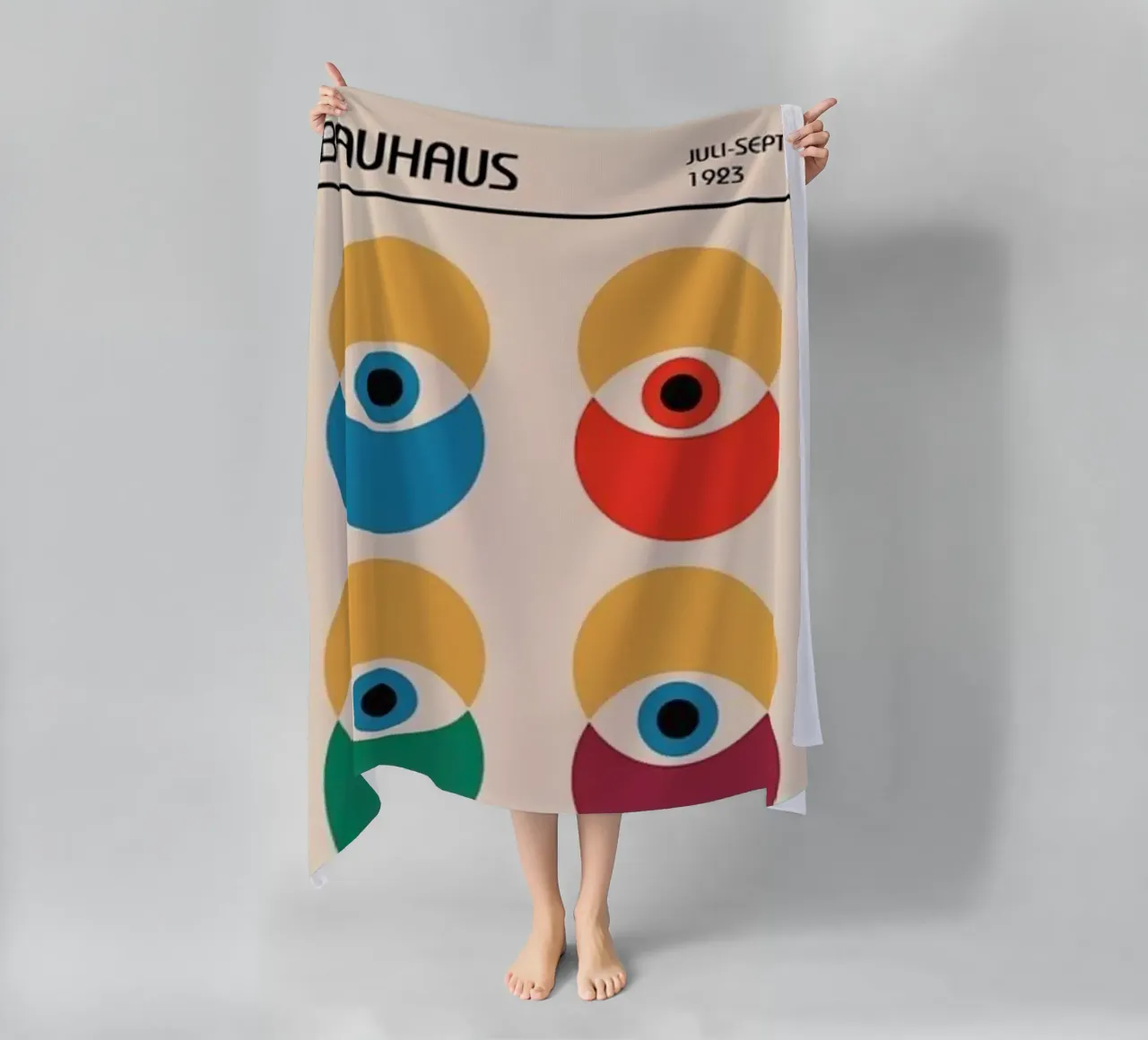 I quattro occhi telo mare da Piere art Shops