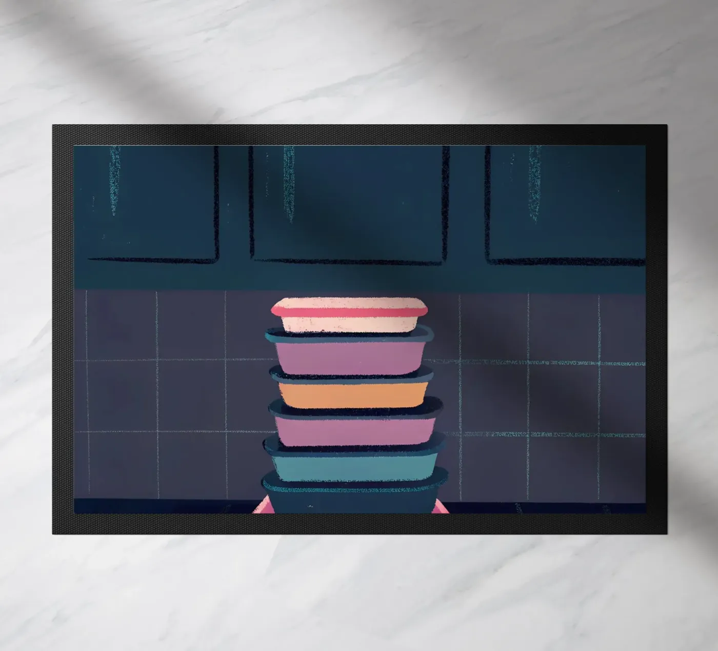 Voedselcontainers deurmat van PERSONAL TOUCH