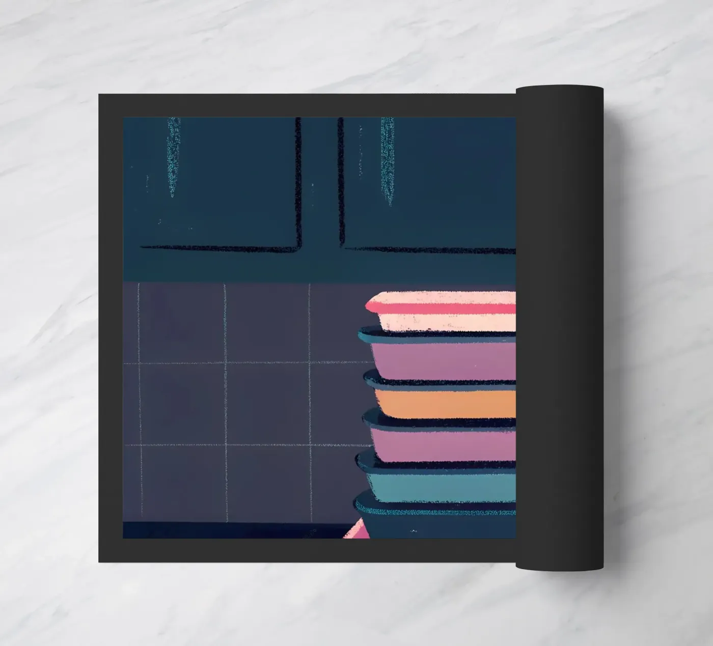 Voedselcontainers deurmat van PERSONAL TOUCH