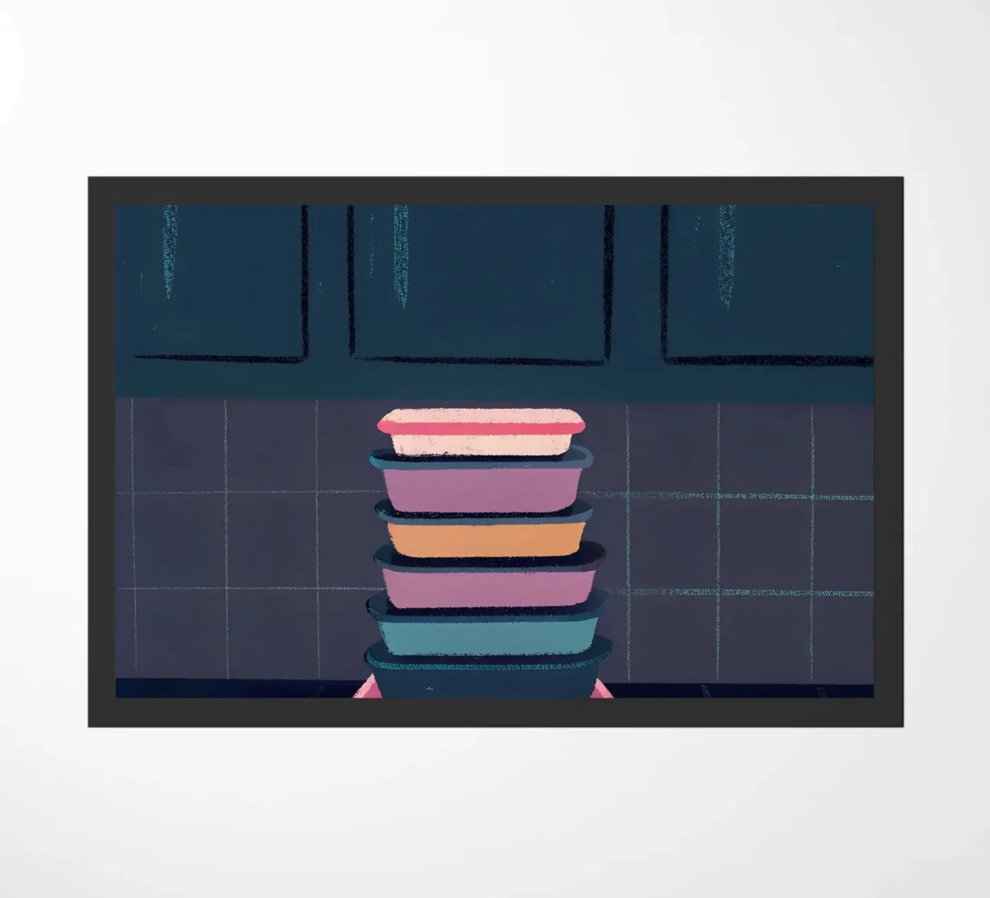 Voedselcontainers deurmat van PERSONAL TOUCH