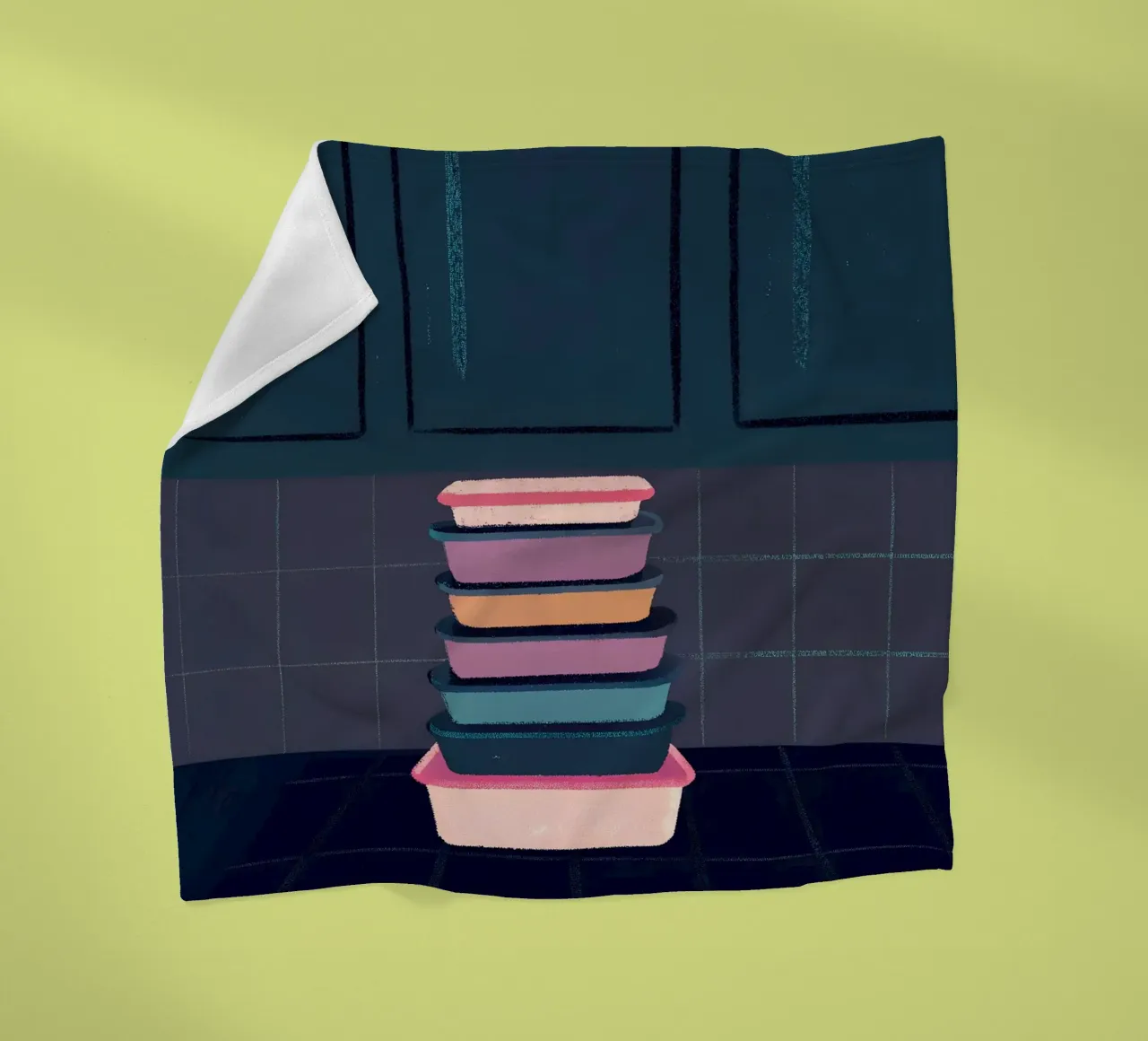Contenitori per alimenti coperta in pile da PERSONAL TOUCH