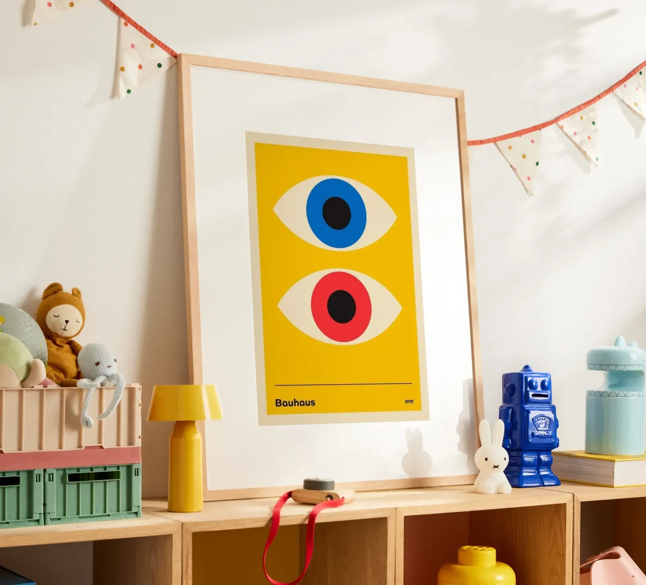 Cerchio nero su colore giallo carta hahnemühle da Piere art Shops