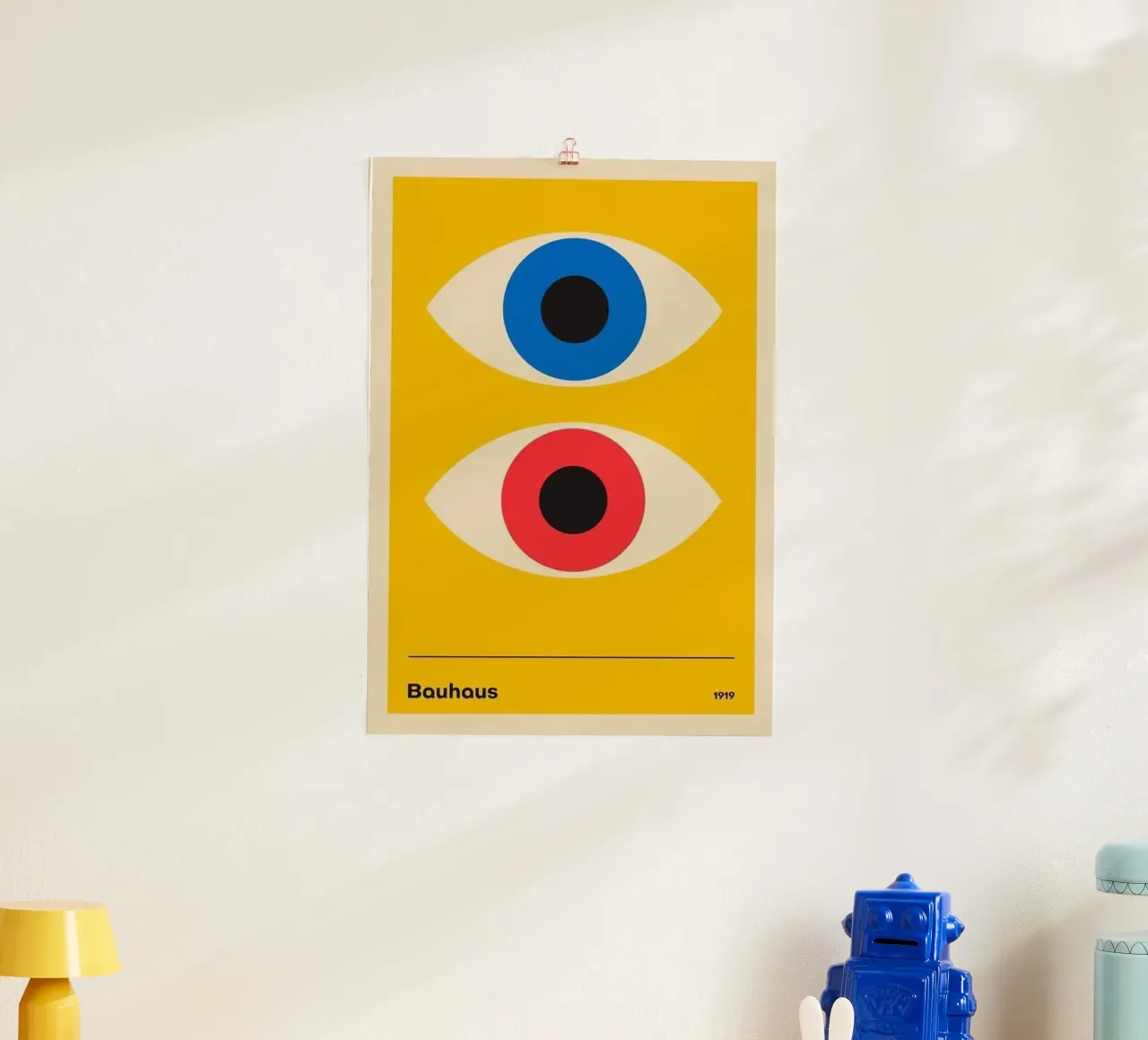 Cerchio nero su colore giallo carta hahnemühle da Piere art Shops