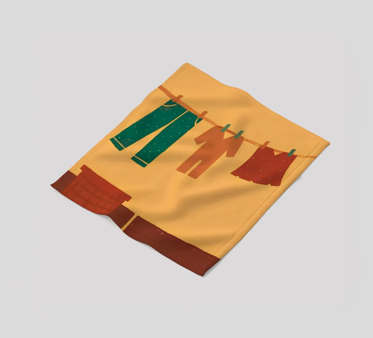 Drying Clothes Fleecedecke von PERSONAL TOUCH