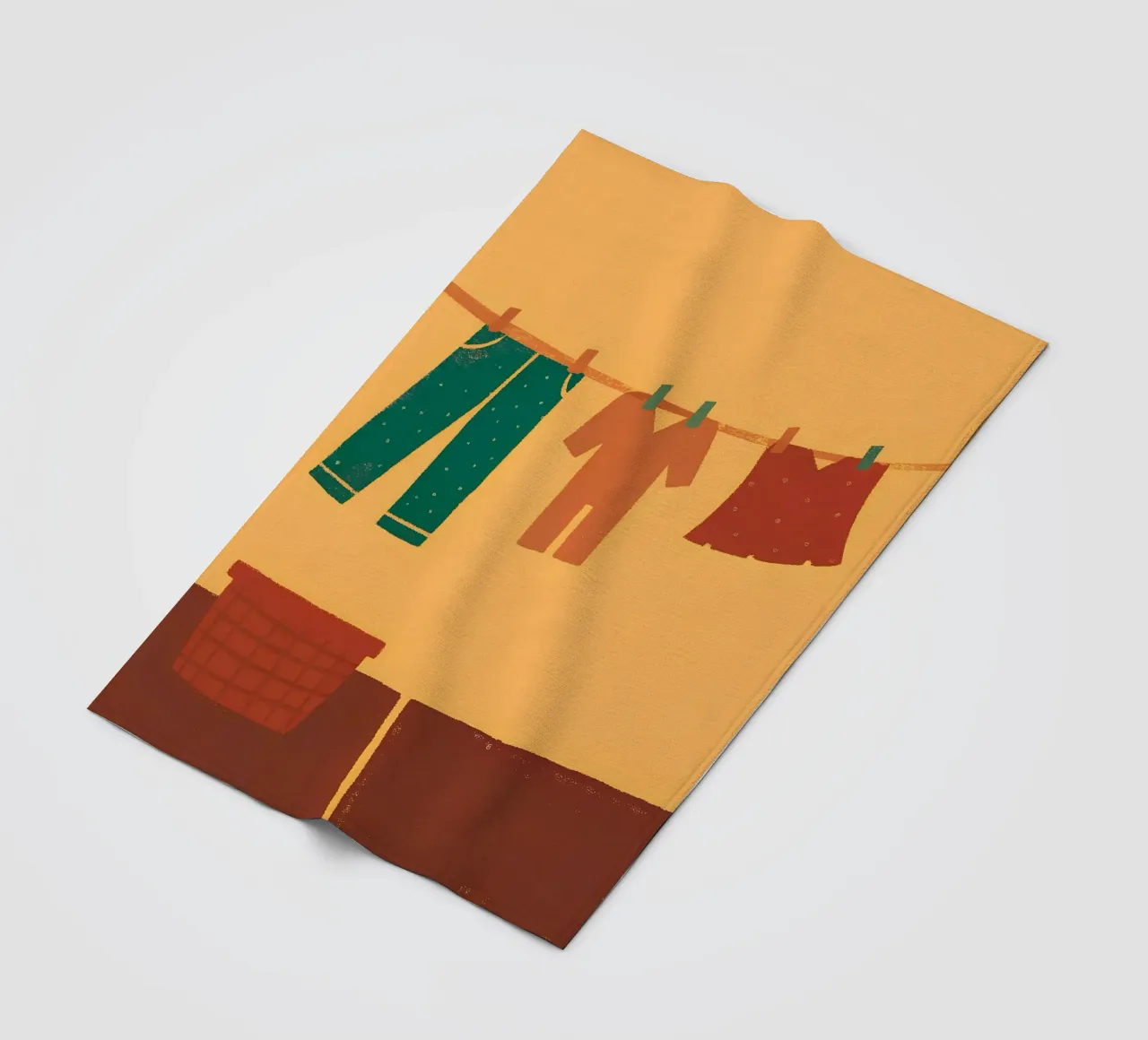 Drying Clothes Fleecedecke von PERSONAL TOUCH