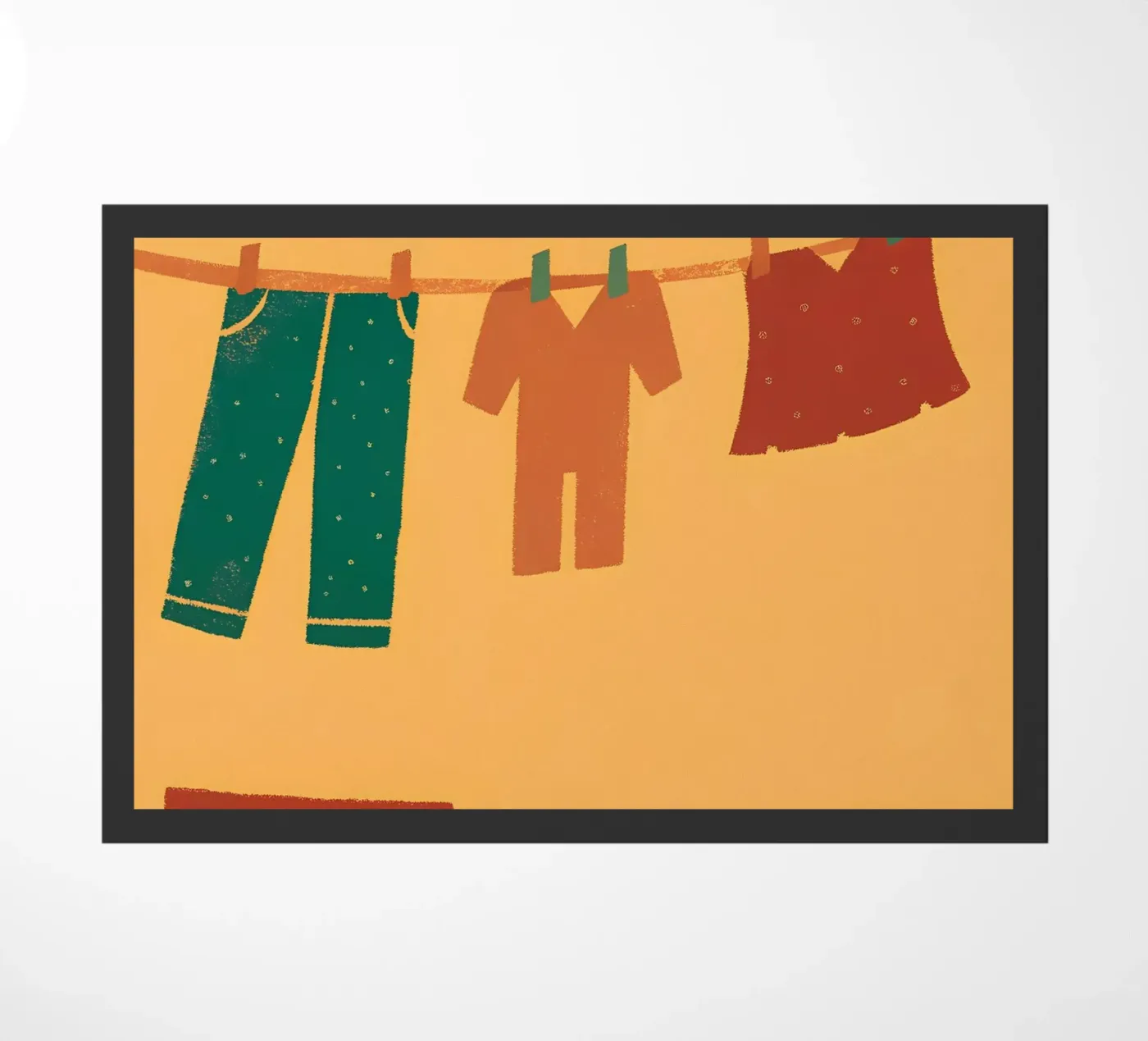 Kleding drogen deurmat van PERSONAL TOUCH