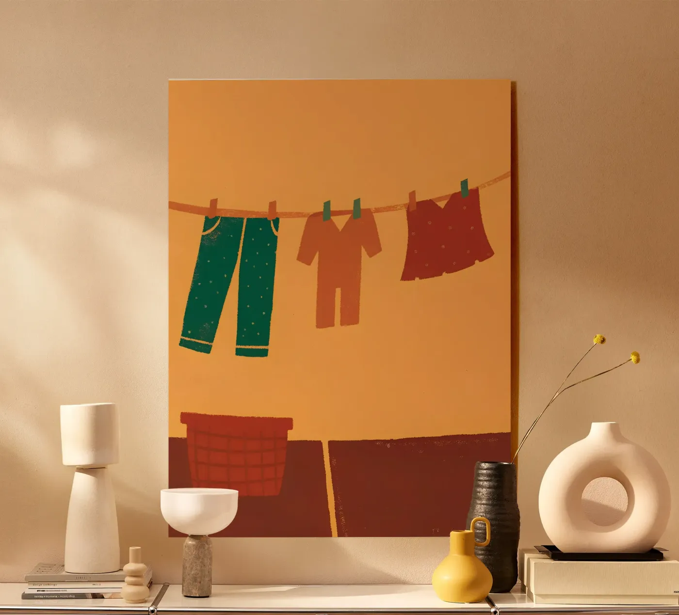 Séchage du linge plexiglas de PERSONAL TOUCH