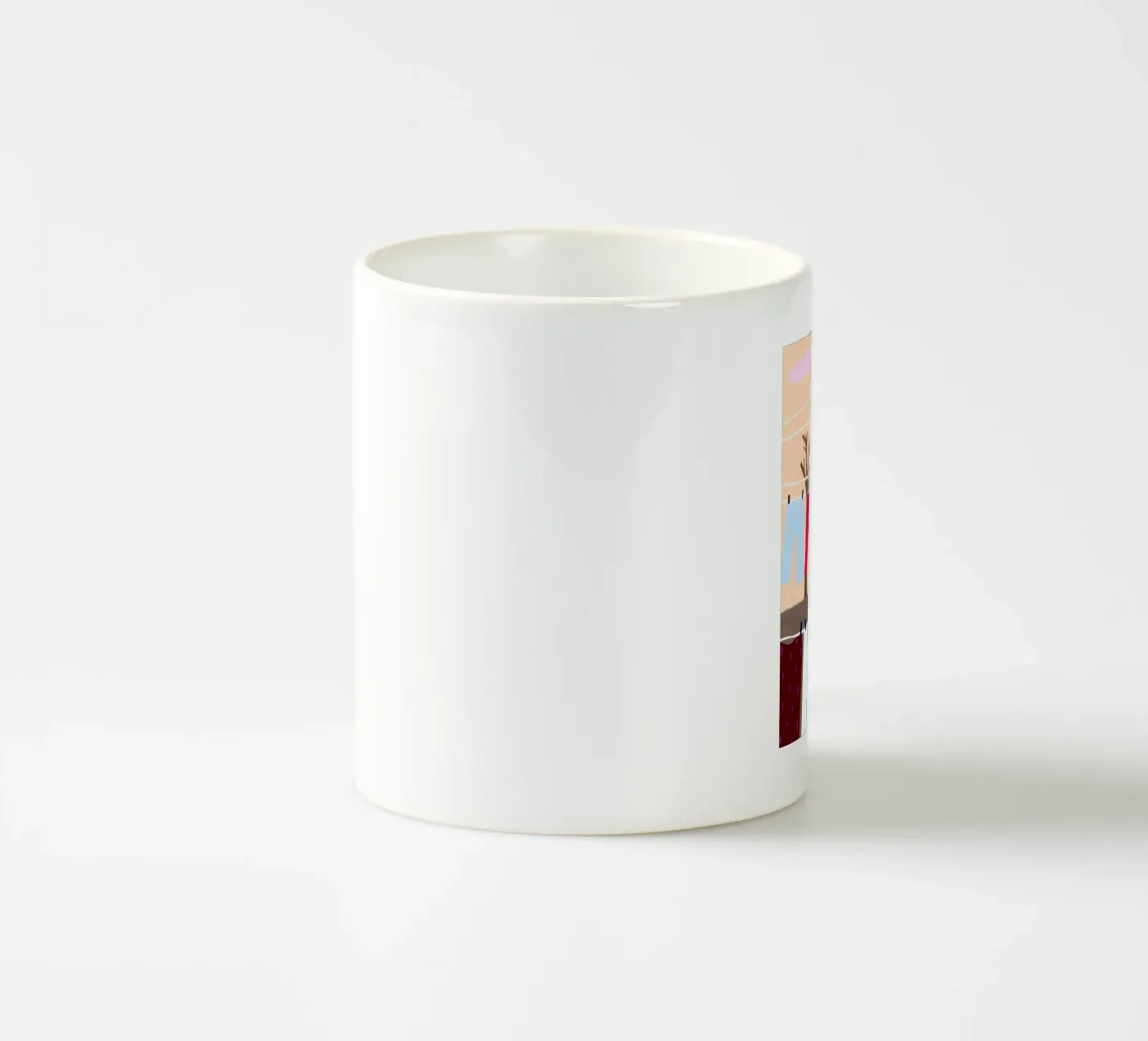 Drying Clothes ceramic mug by PERSONAL TOUCH