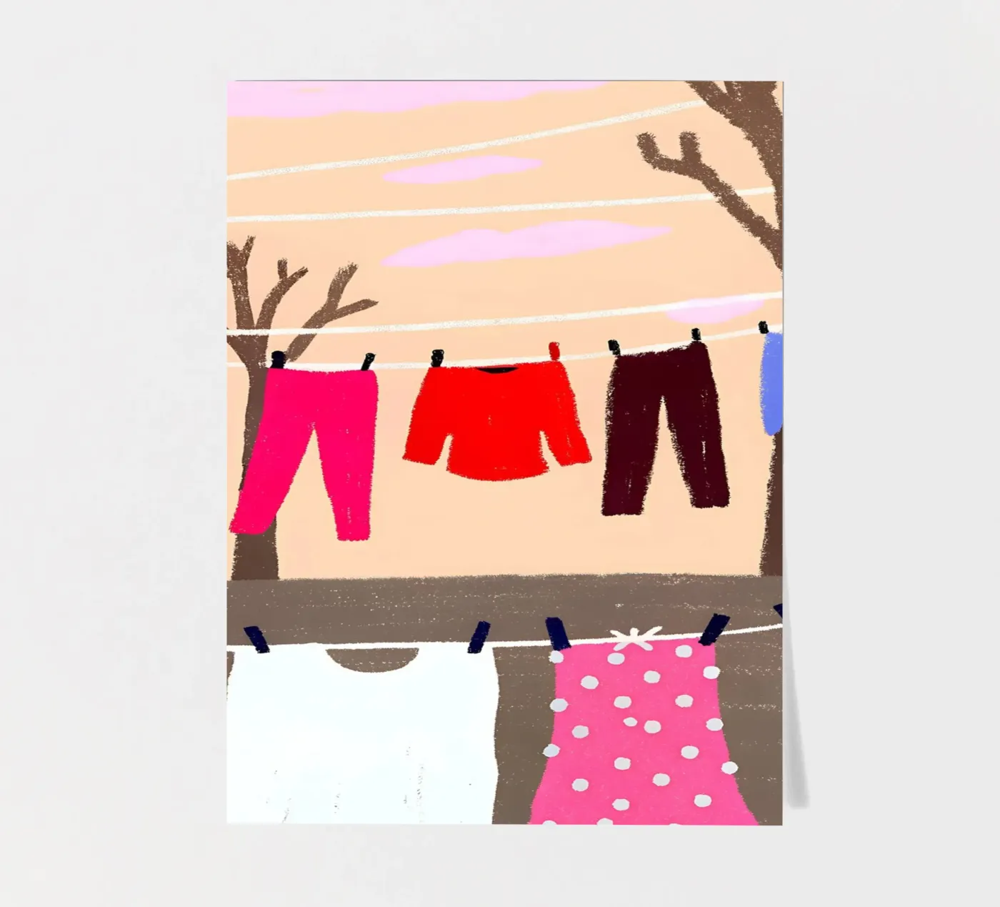 Drying Clothes sticker sheet by PERSONAL TOUCH