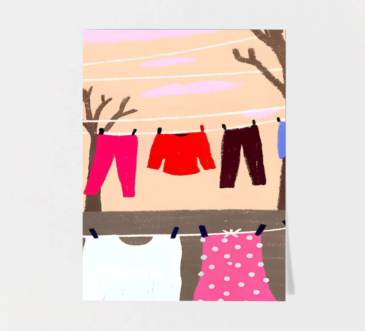 Drying Clothes sticker sheet by PERSONAL TOUCH