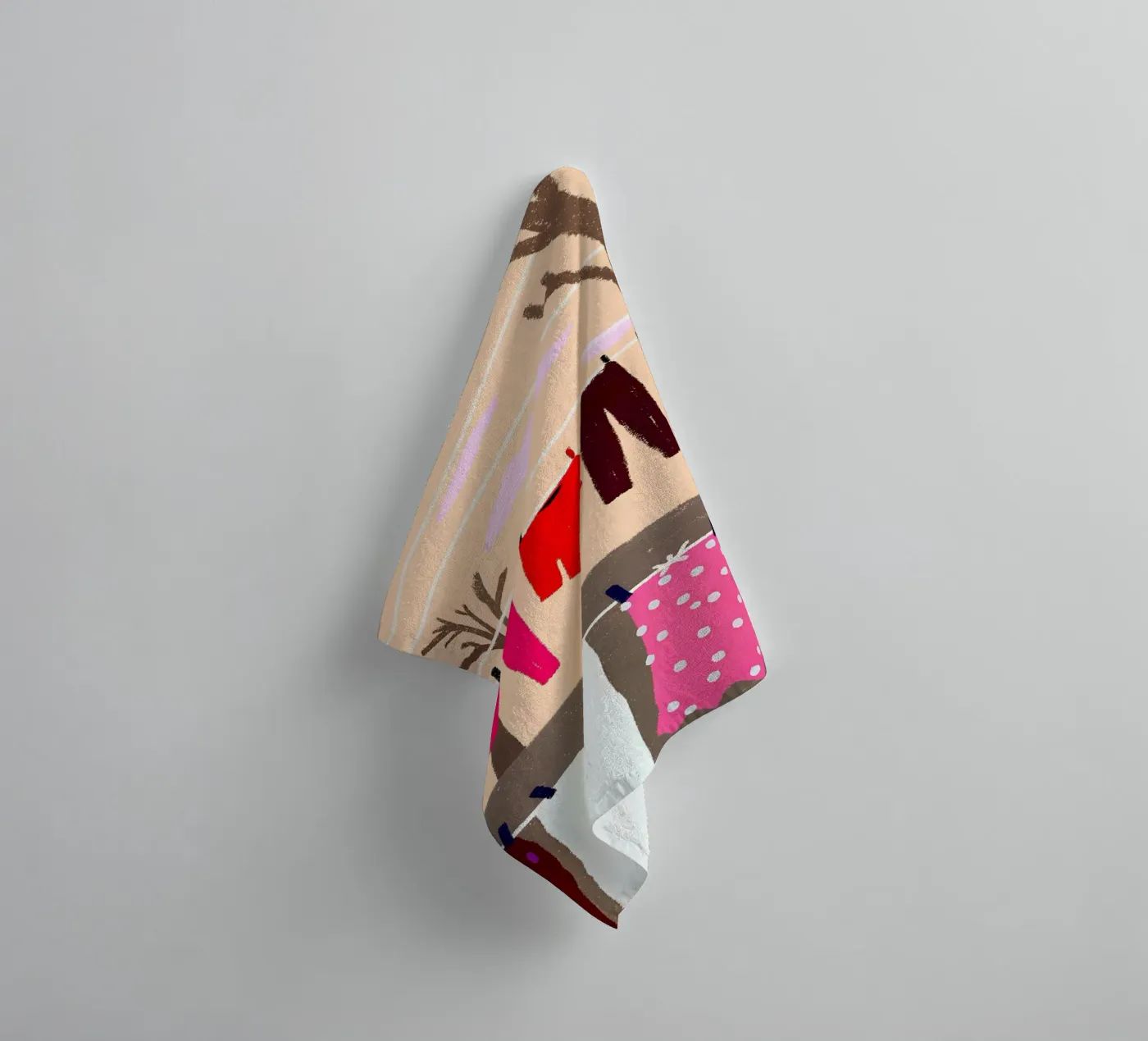 Drying Clothes Handtuch von PERSONAL TOUCH