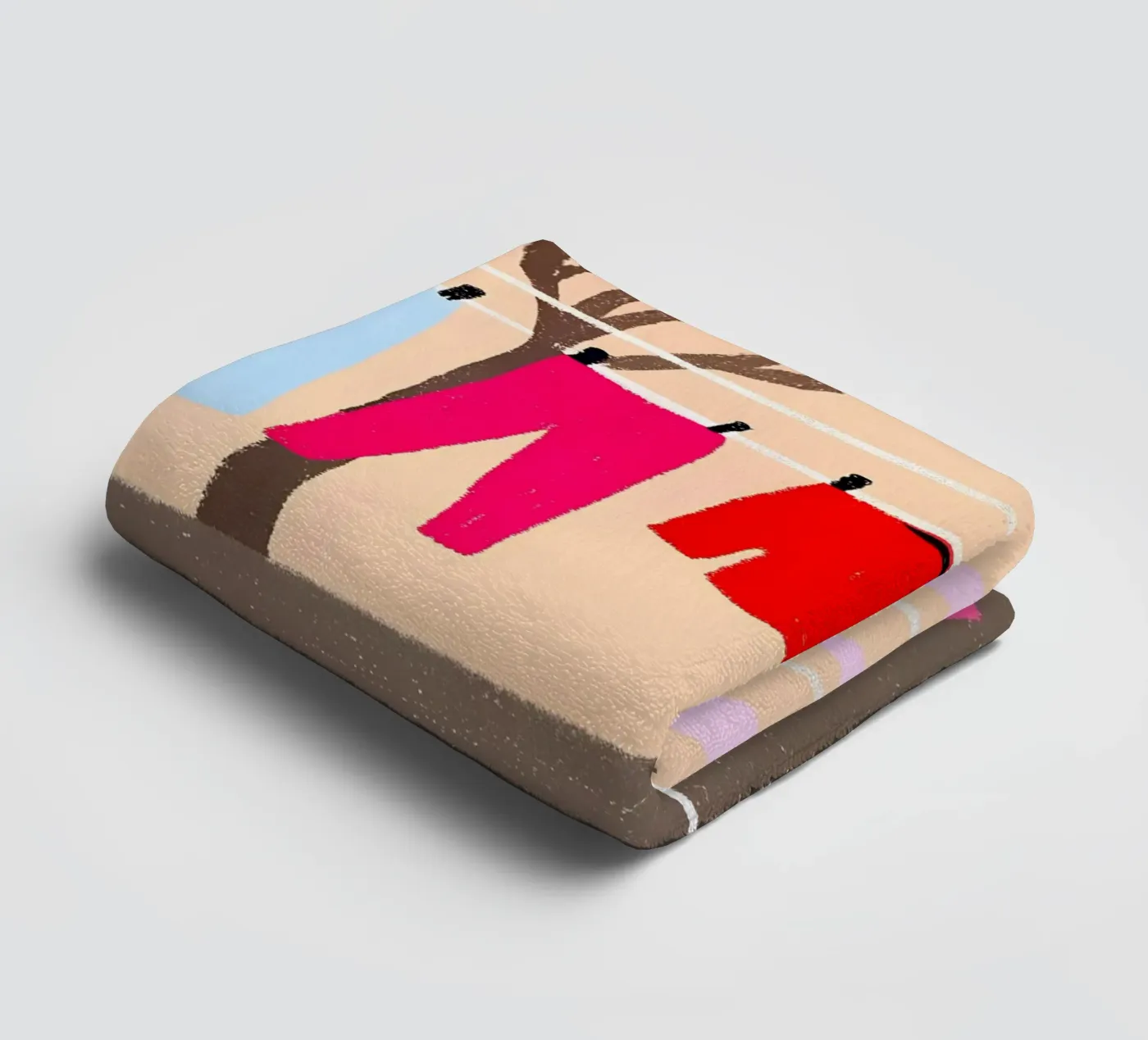 Drying Clothes Handtuch von PERSONAL TOUCH